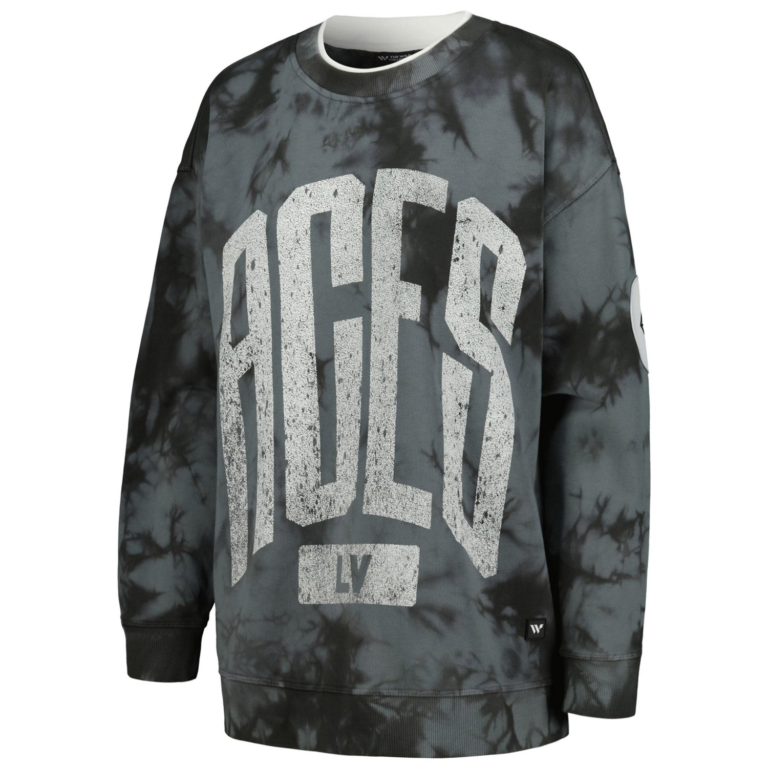 The Wild Collective Las Vegas Aces Overdye Pullover Sweatshirt - view number 2