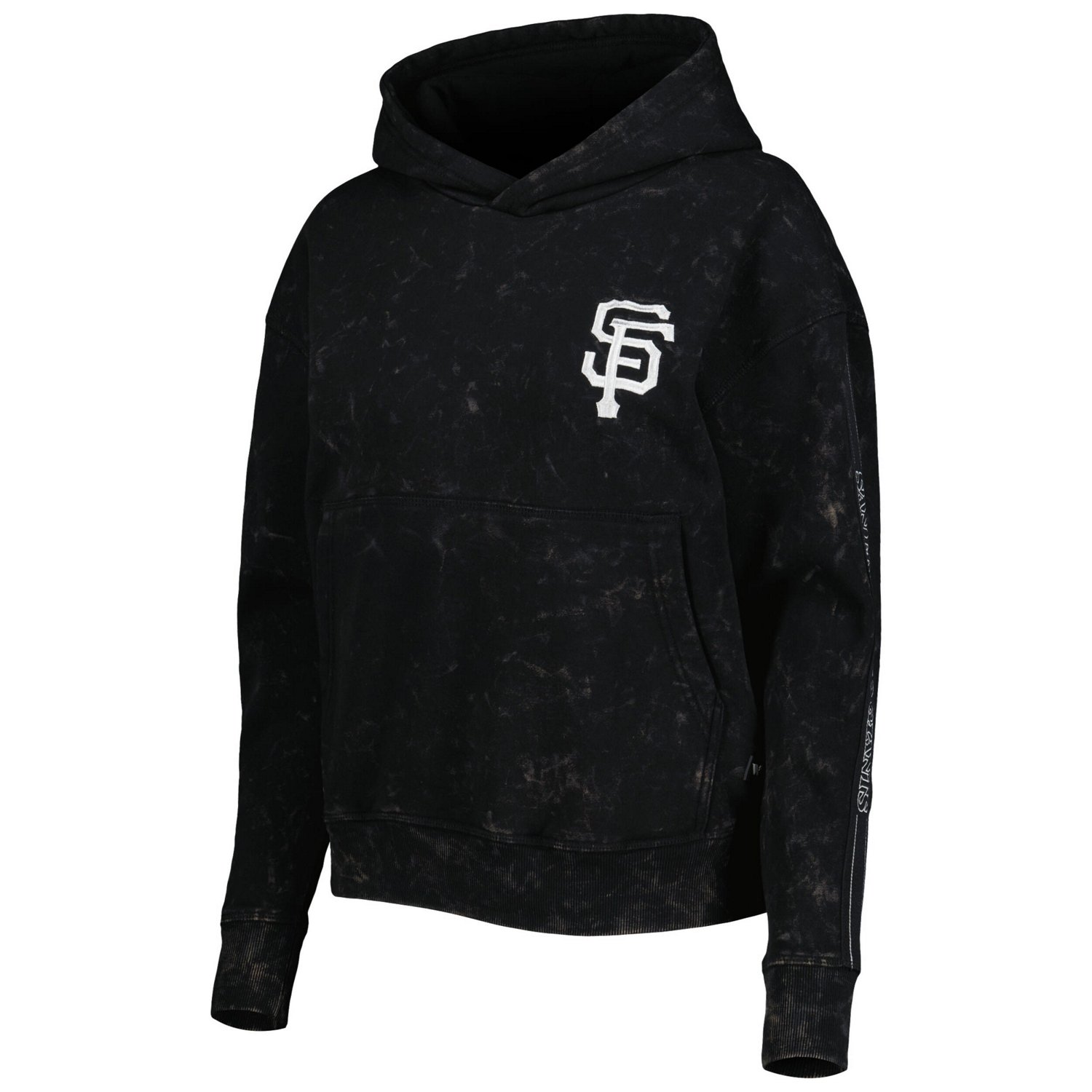 The Wild Collective San Francisco Giants Marble Pullover Hoodie