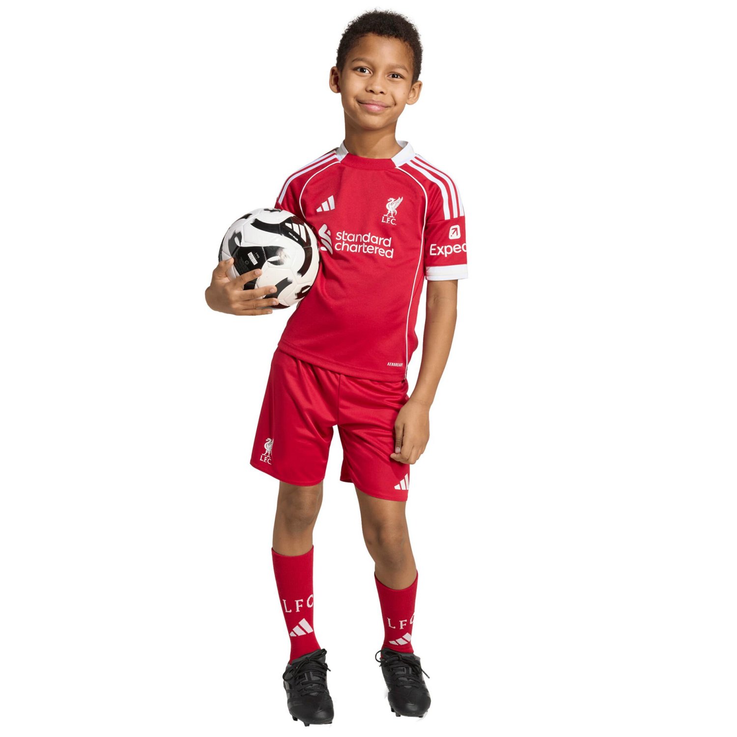 Toddler adidas Liverpool 2025 26 Home Mini Kit - view number 1