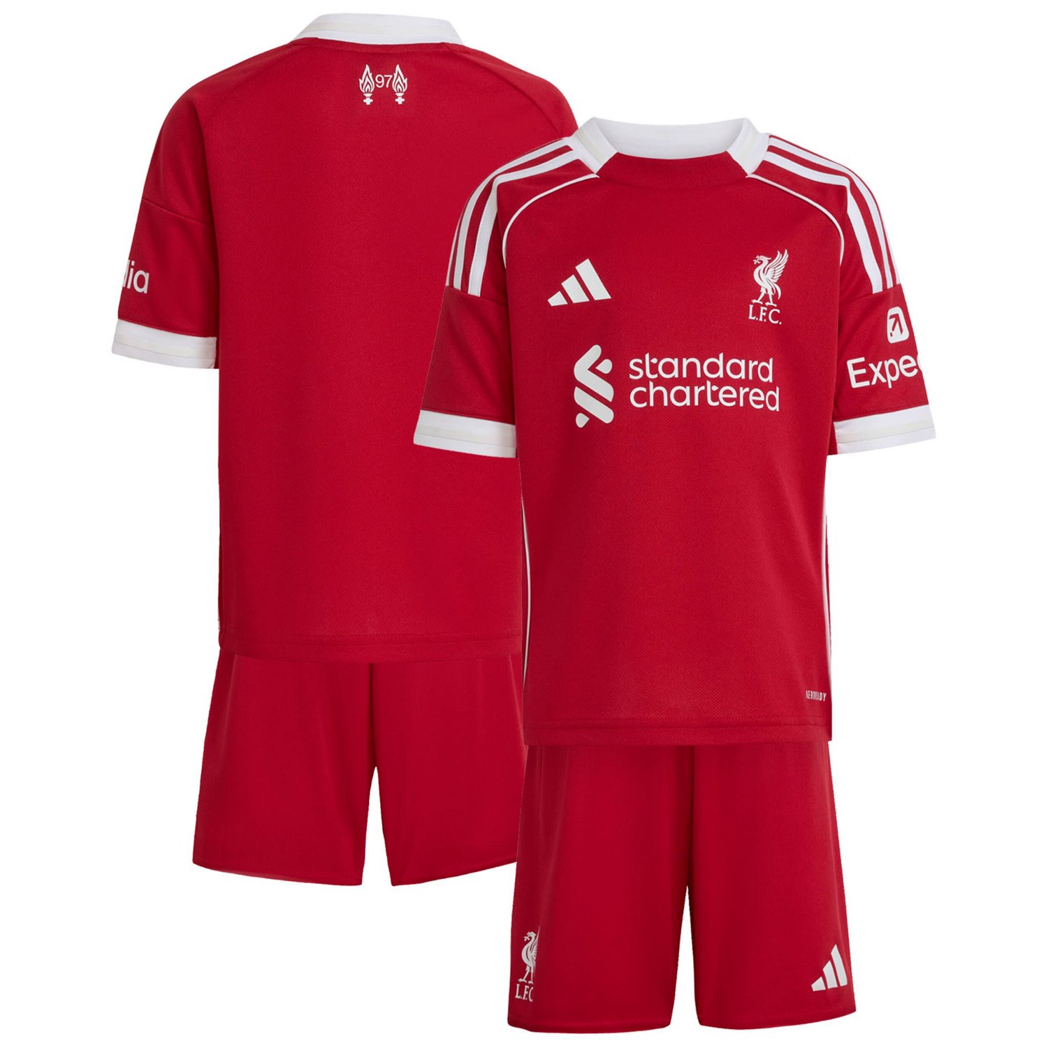 Toddler adidas Liverpool 2025 26 Home Mini Kit - view number 2