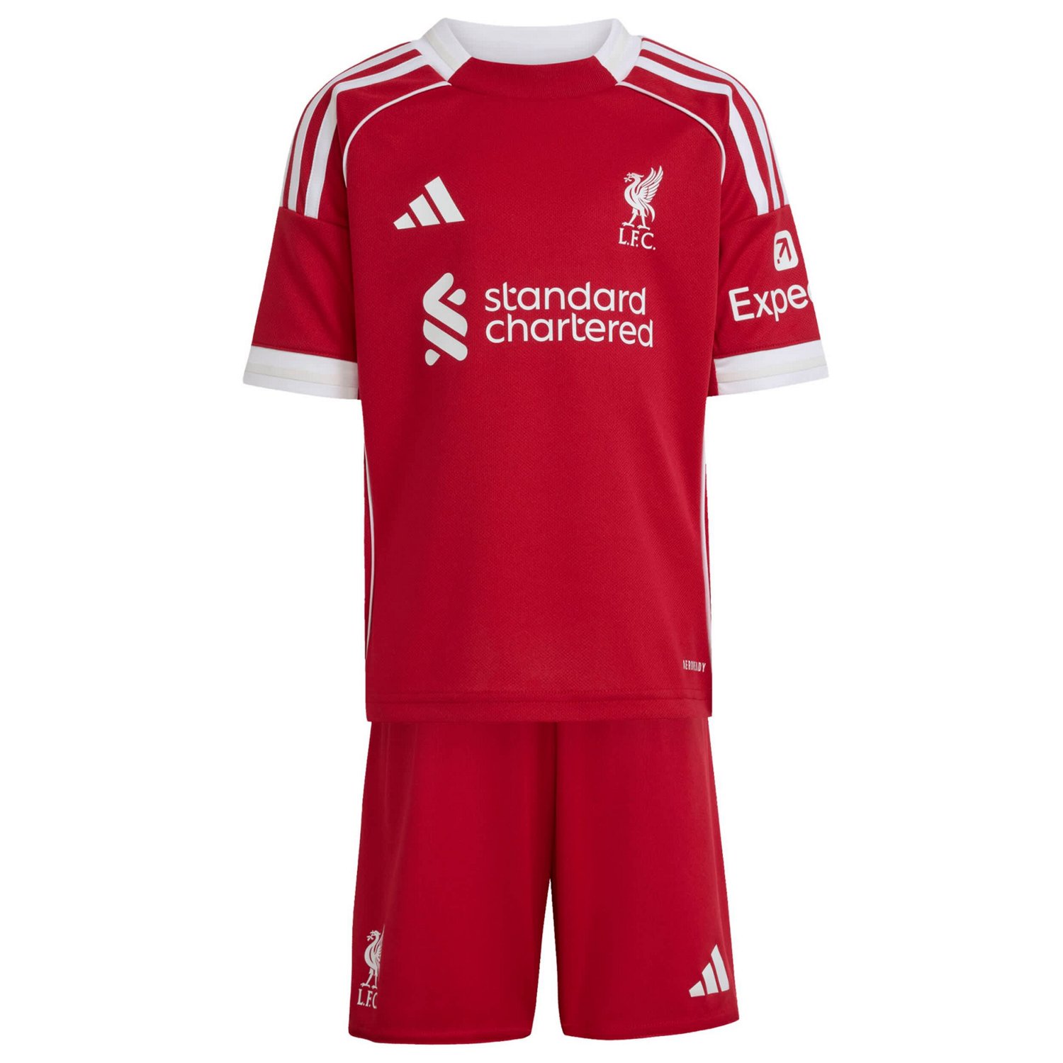 Toddler adidas Liverpool 2025 26 Home Mini Kit - view number 3
