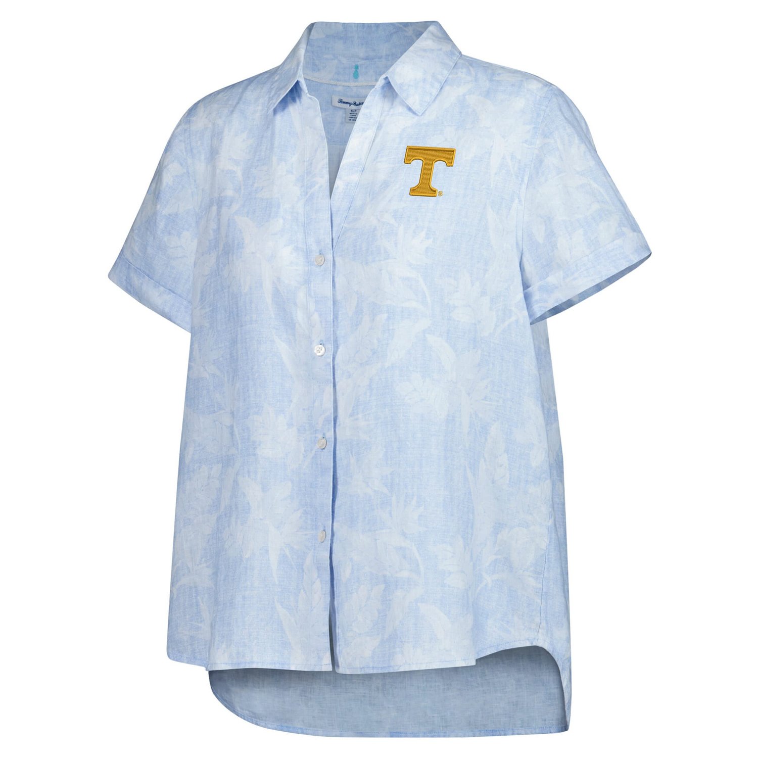 Tommy Bahama Light Tennessee Volunteers Legacy Leaves Camp Button-Up Shirt - view number 2