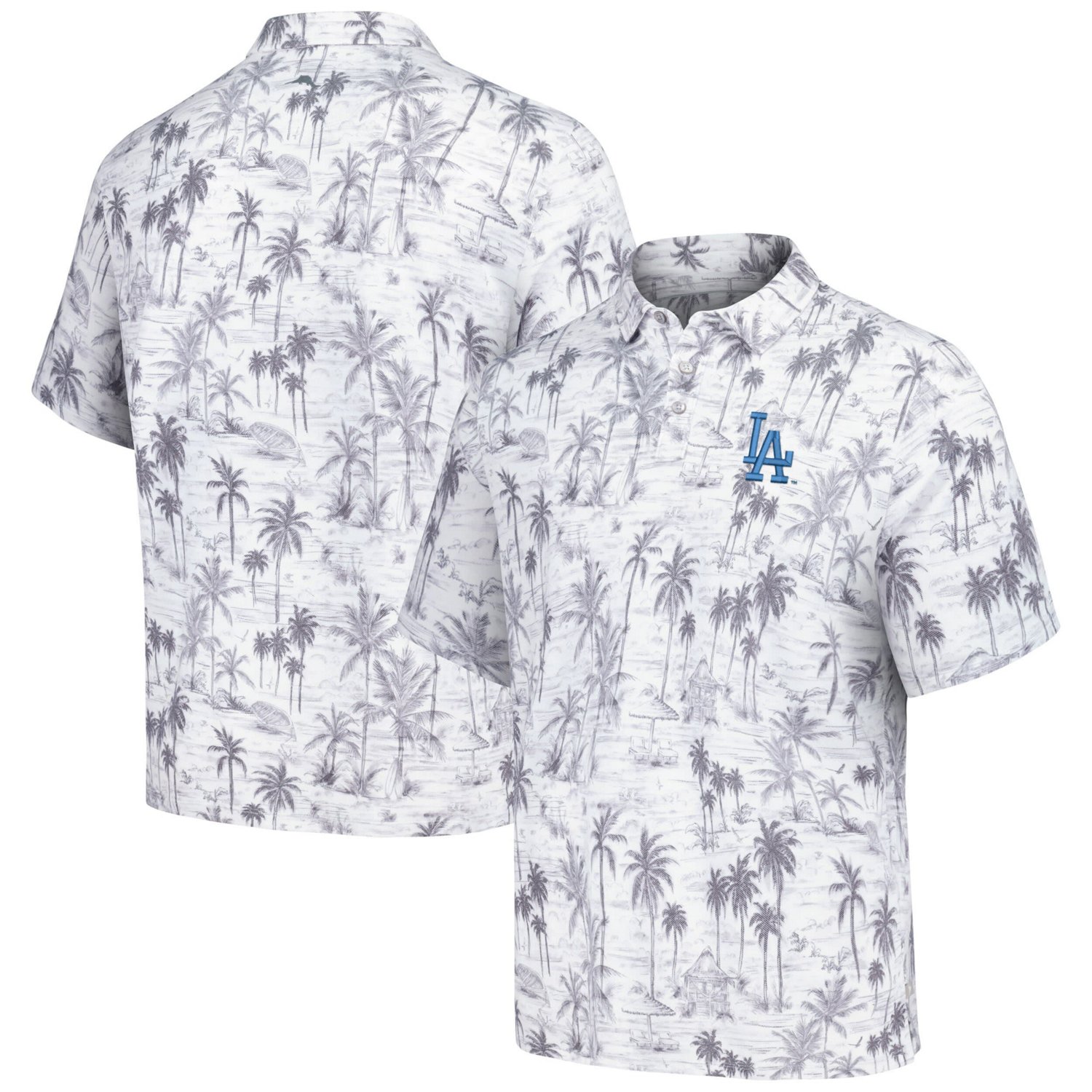 Tommy Bahama Los Angeles Dodgers Sport Cabana Shores IslandZone Tri-Blend Polo - view number 1