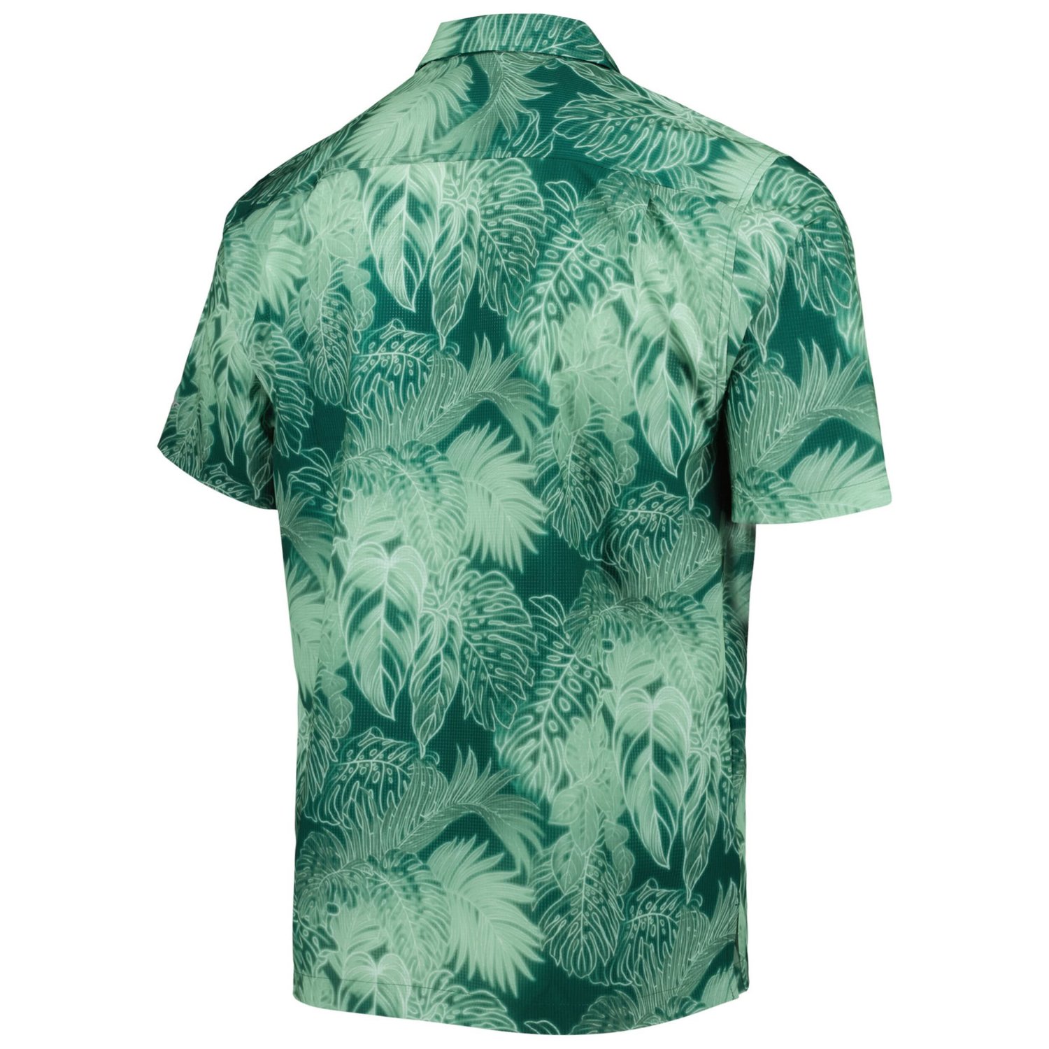 Tommy Bahama Michigan State Spartans Big  Tall Coast Luminescent Fronds IslandZone Button-Up Camp Shirt - view number 3