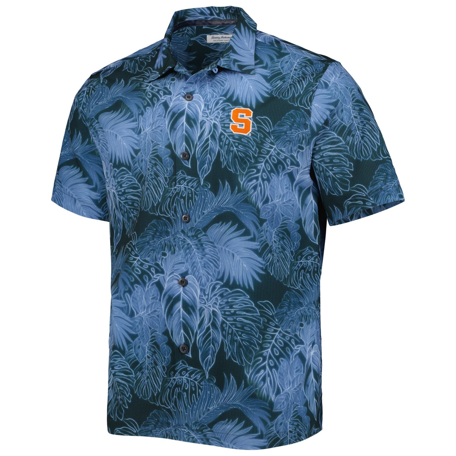 Tommy Bahama Syracuse Orange Coast Luminescent Fronds IslandZone Button-Up Camp Shirt - view number 2