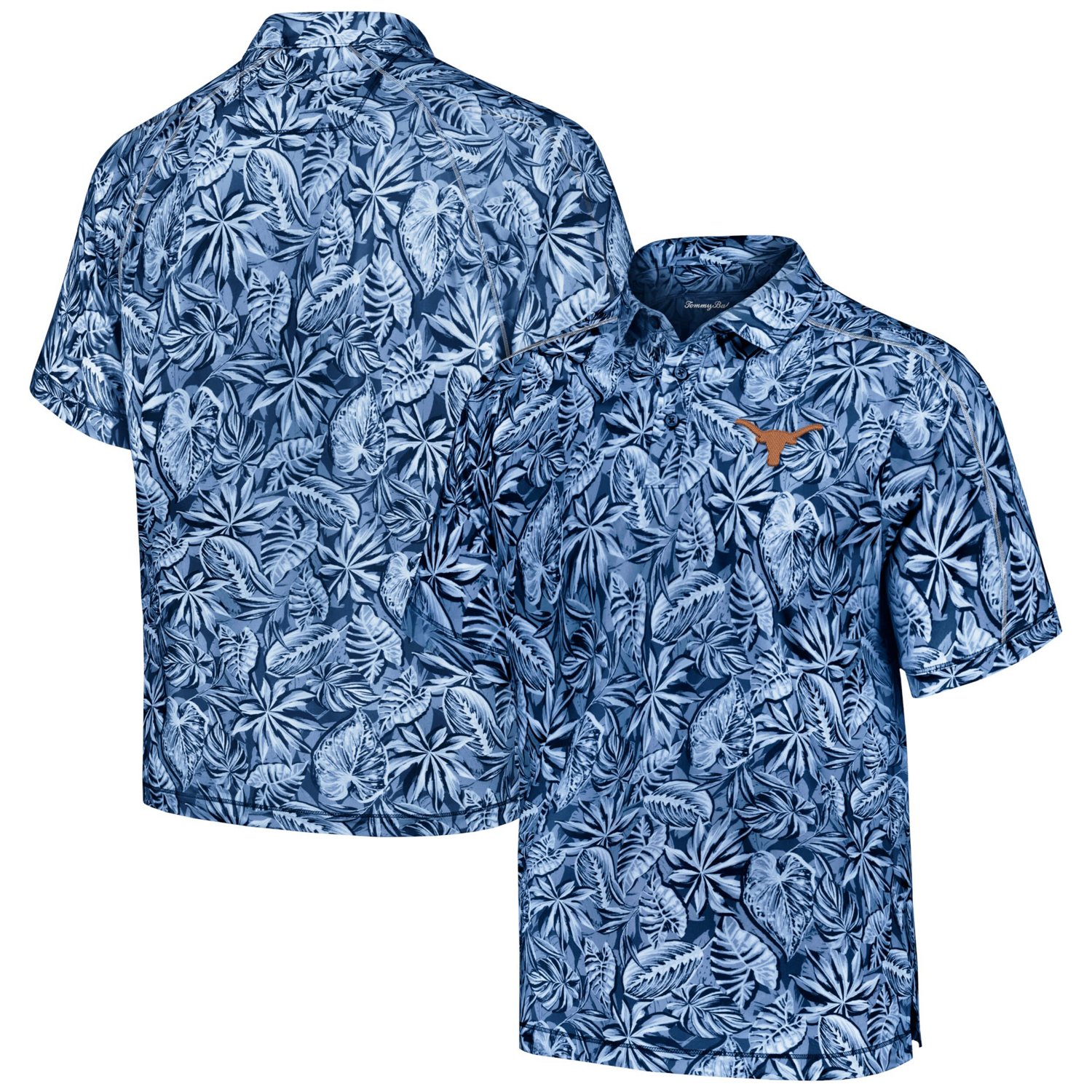 Tommy Bahama Texas Longhorns Tropical Score IslandZone Polo                                                                      - view number 1