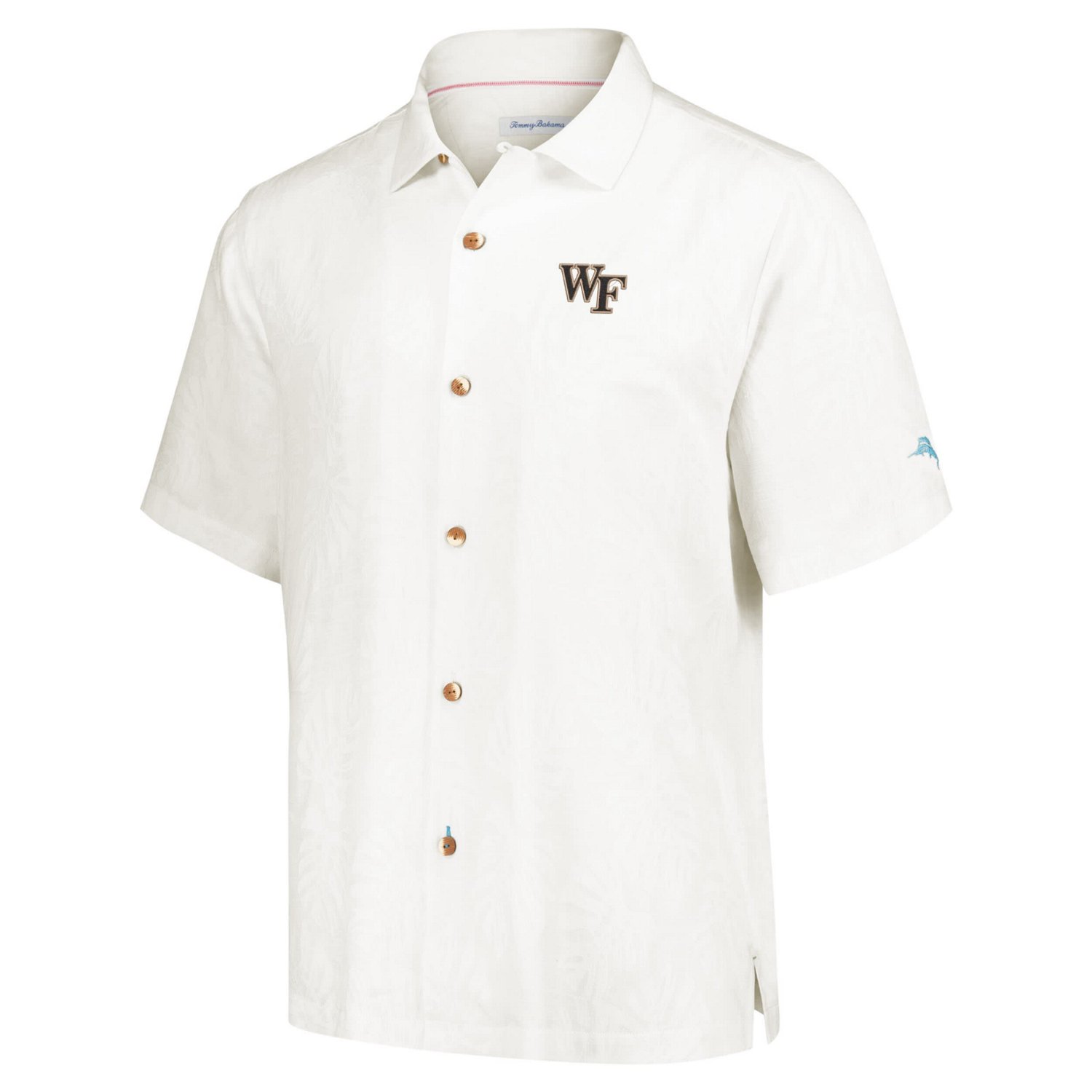 Tommy Bahama Wake Forest Demon Deacons Castaway Game Camp Button-Up Shirt - view number 2