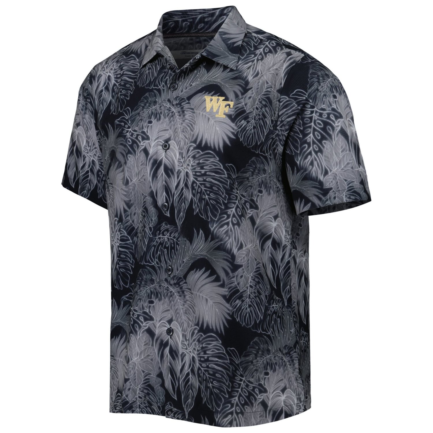 Tommy Bahama Wake Forest Demon Deacons Coast Luminescent Frond IslandZone Button-Up Camp Shirt - view number 2