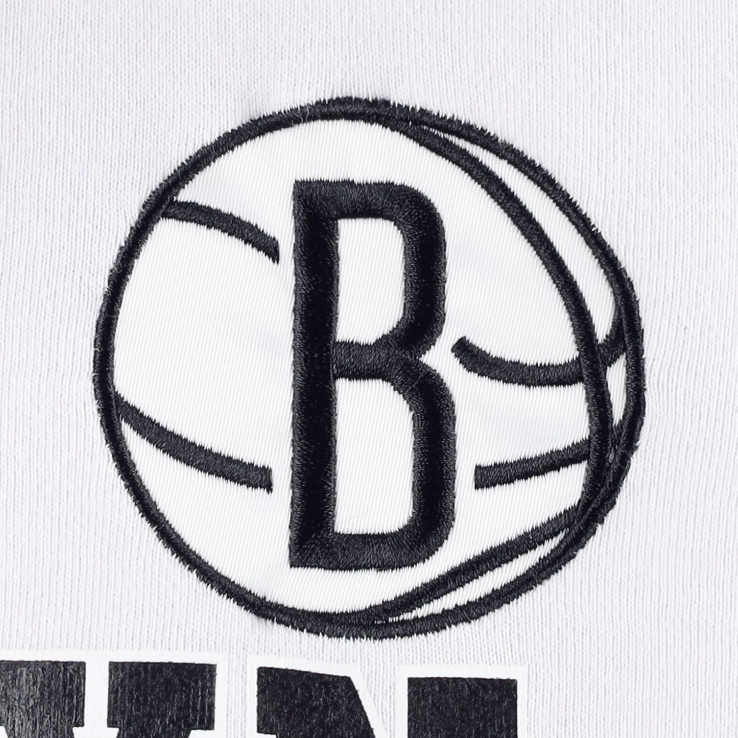 Tommy Jeans /Black Brooklyn Nets Andrew Split Pullover Hoodie                                                                    - view number 4