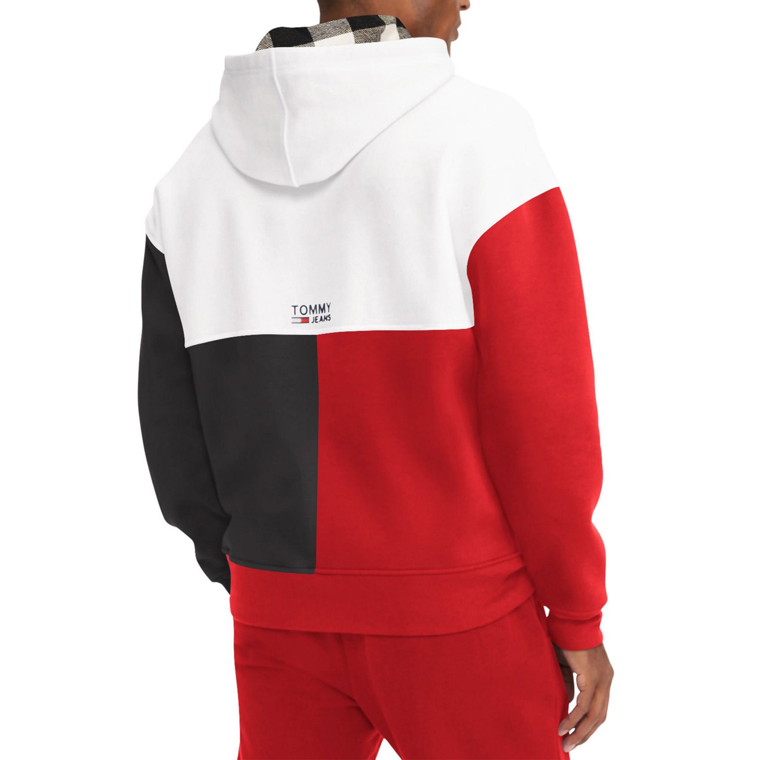 Tommy Jeans /Red Toronto Raptors Andrew Split Pullover Hoodie                                                                    - view number 2