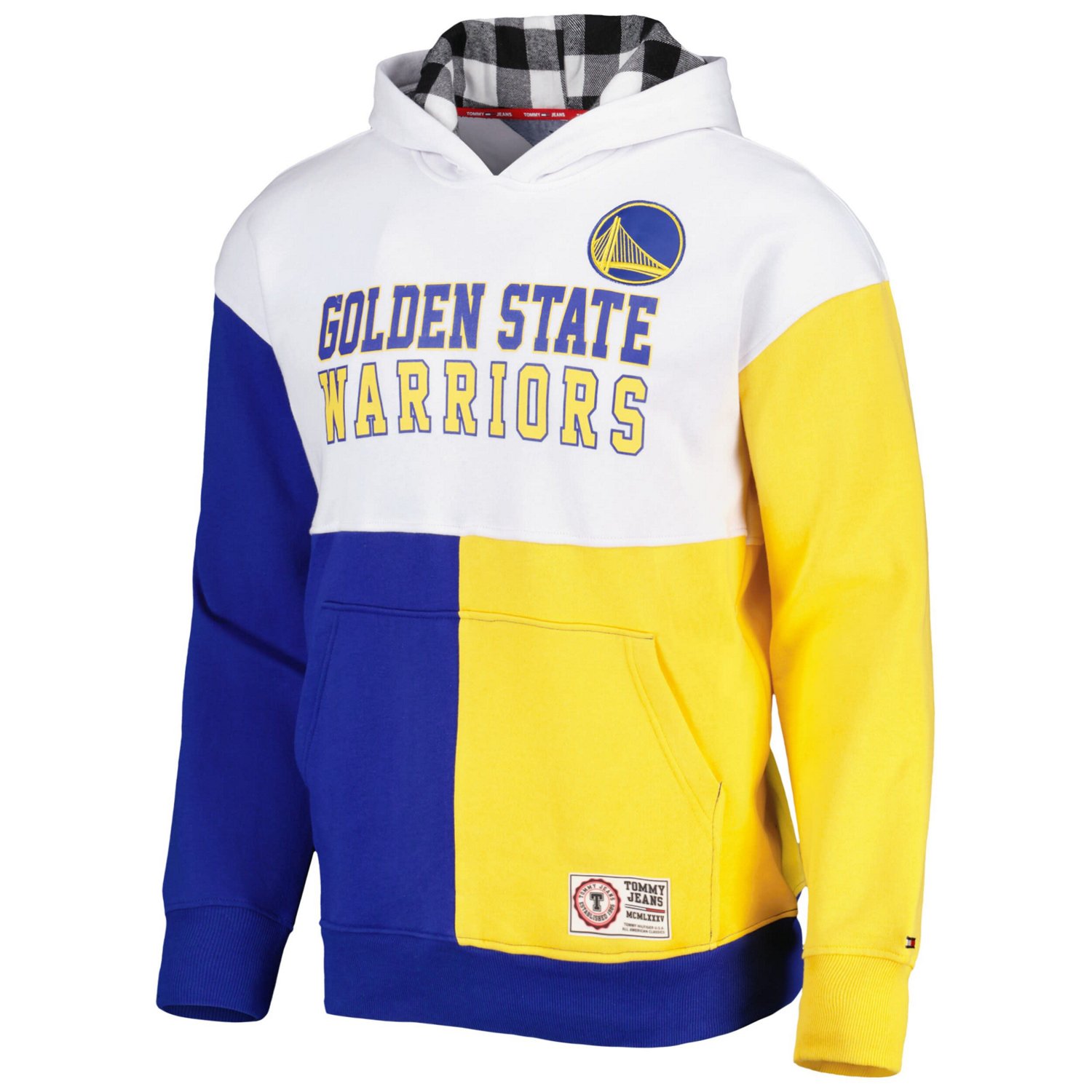 Tommy Jeans /Royal Golden State Warriors Andrew Split Pullover Hoodie
