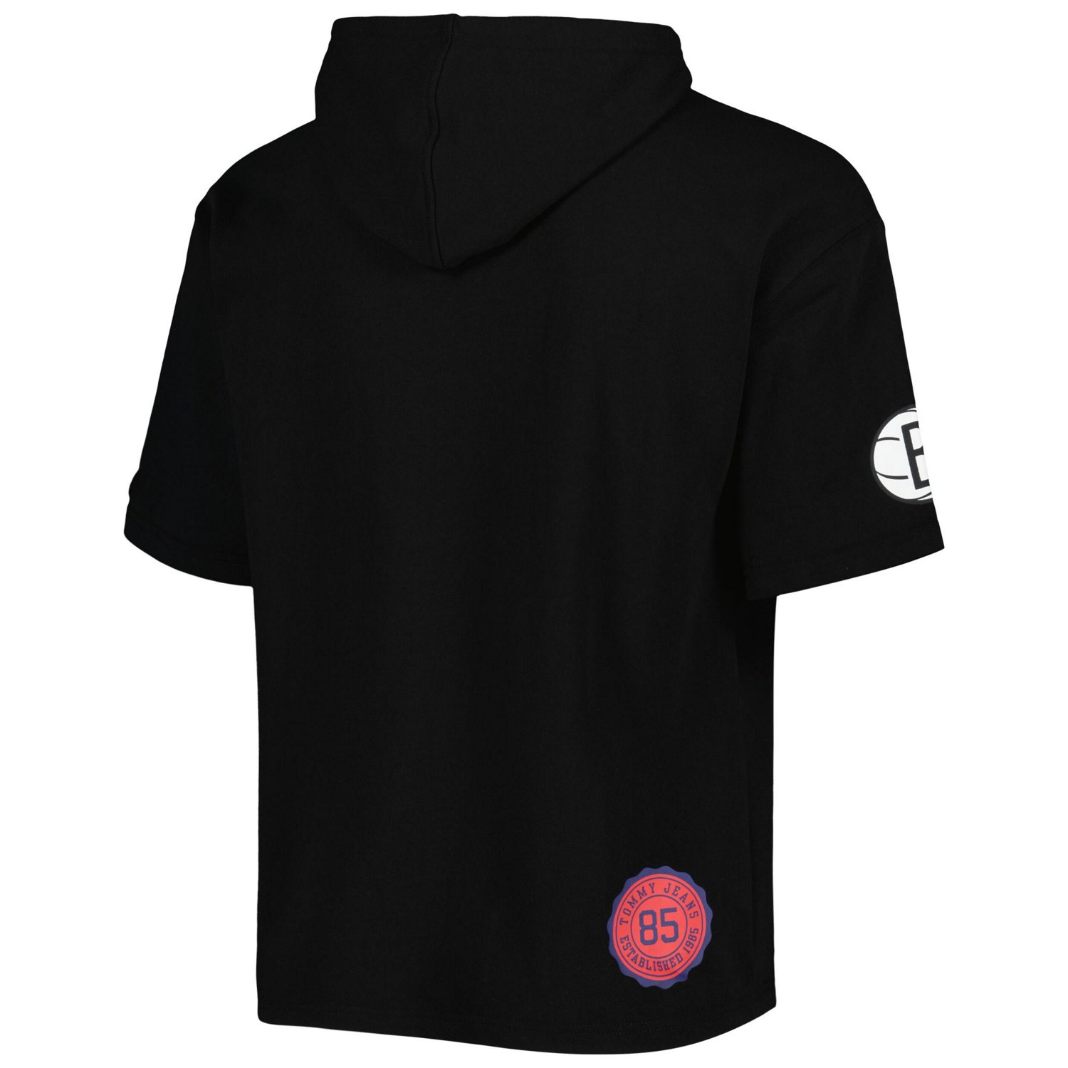 Tommy Jeans /White Brooklyn Nets Matthew 2-In-1 T-Shirt  Hoodie Combo Set                                                        - view number 3