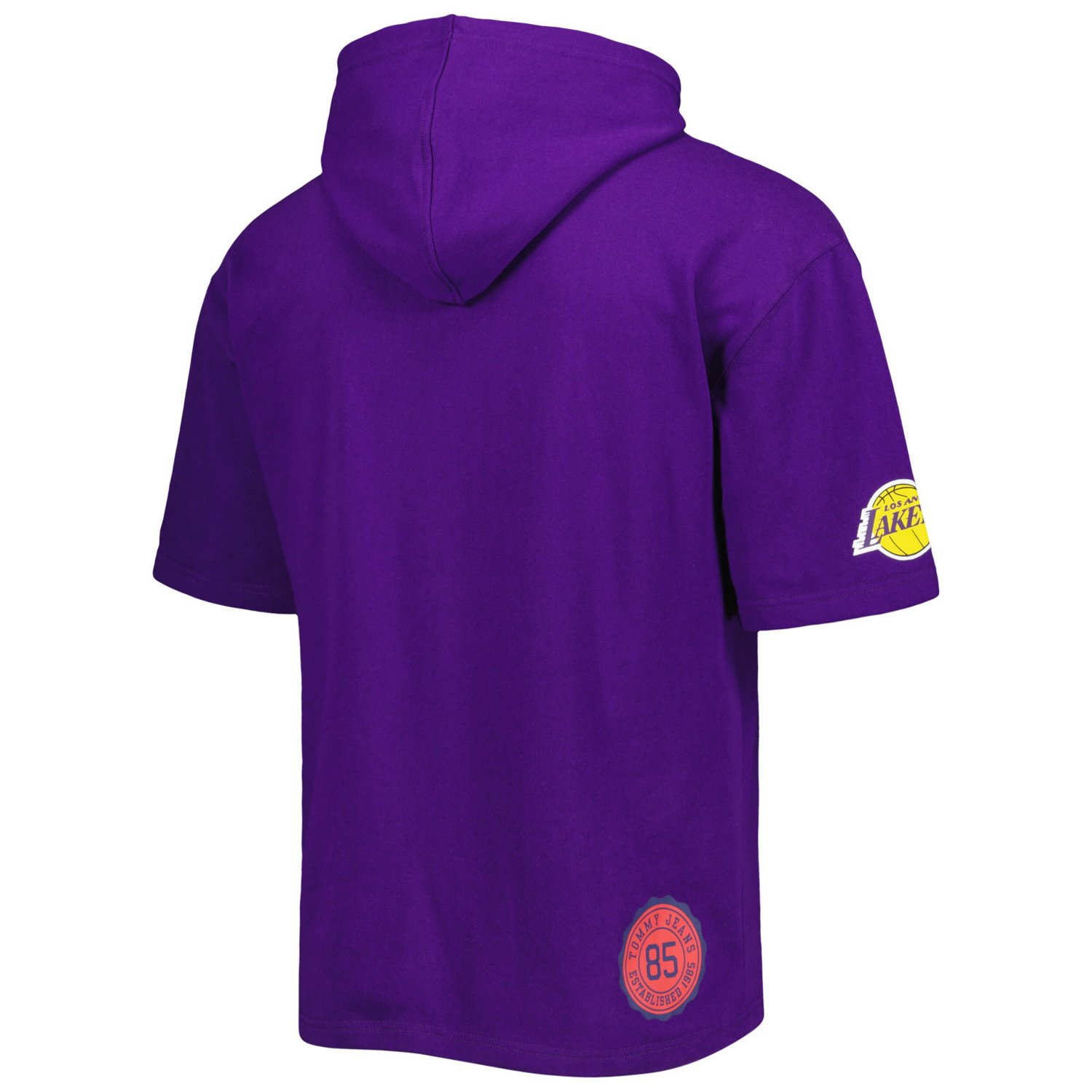 Tommy Jeans /White Los Angeles Lakers Matthew 2 In 1 T-Shirt  Hoodie Combo Set                                                   - view number 3