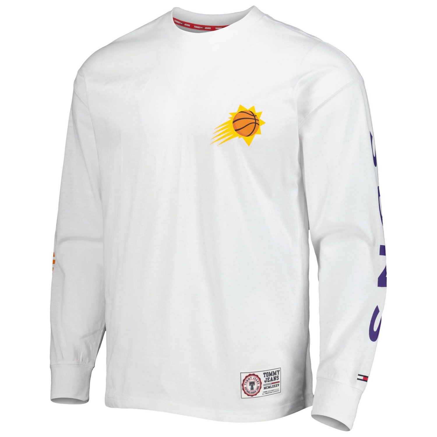 Tommy Jeans /White Phoenix Suns Matthew 2 In 1 T-Shirt  Hoodie Combo Set                                                         - view number 4
