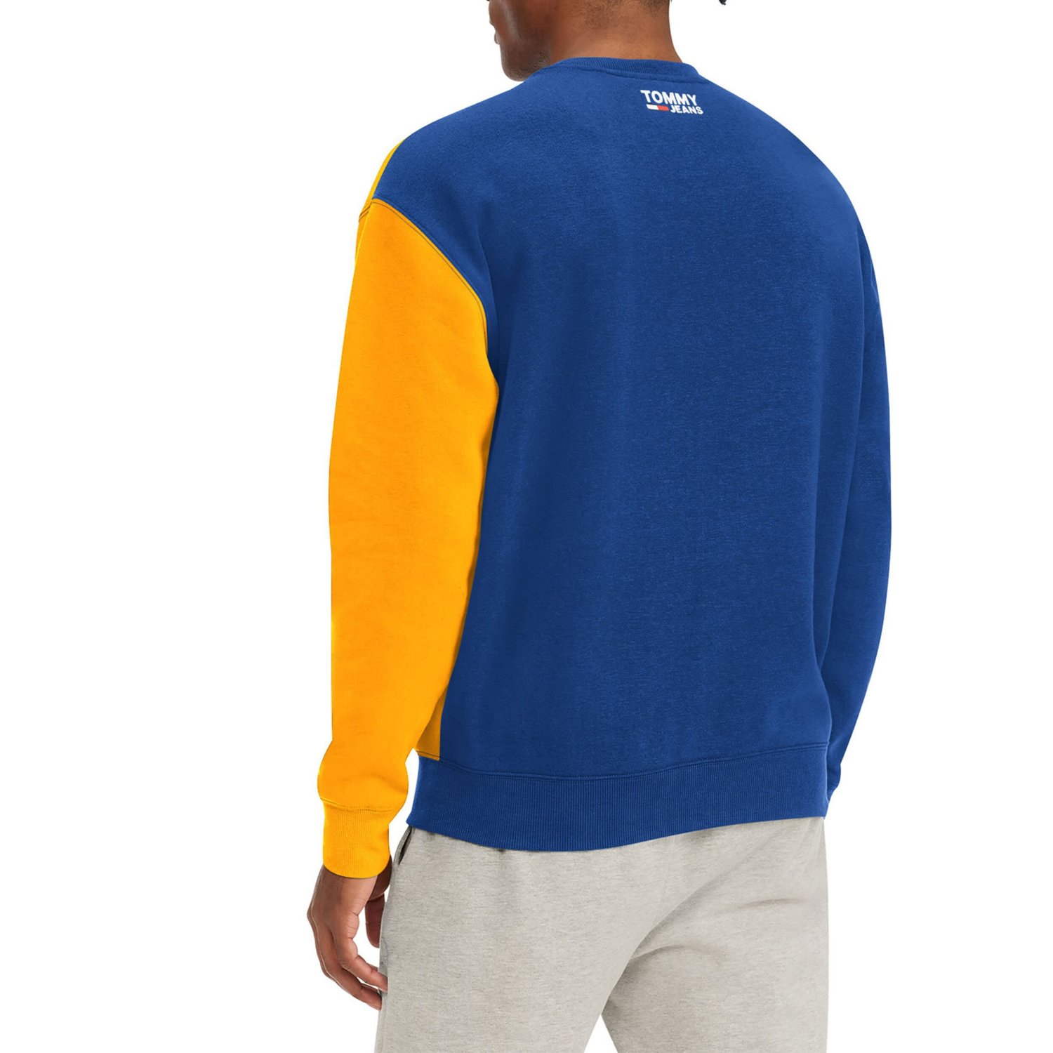 Tommy Jeans /Yellow Golden State Warriors Keith Split Pullover Sweatshirt                                                        - view number 2