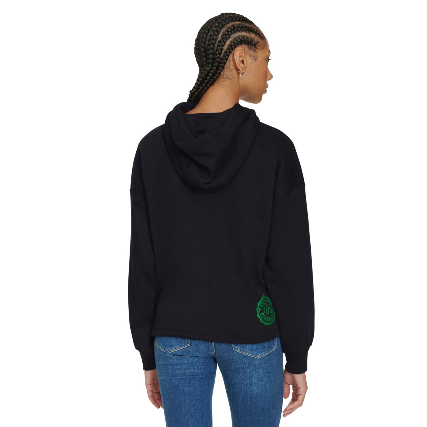 Tommy Jeans Boston Celtics Stella Cropped Pullover Hoodie - view number 2