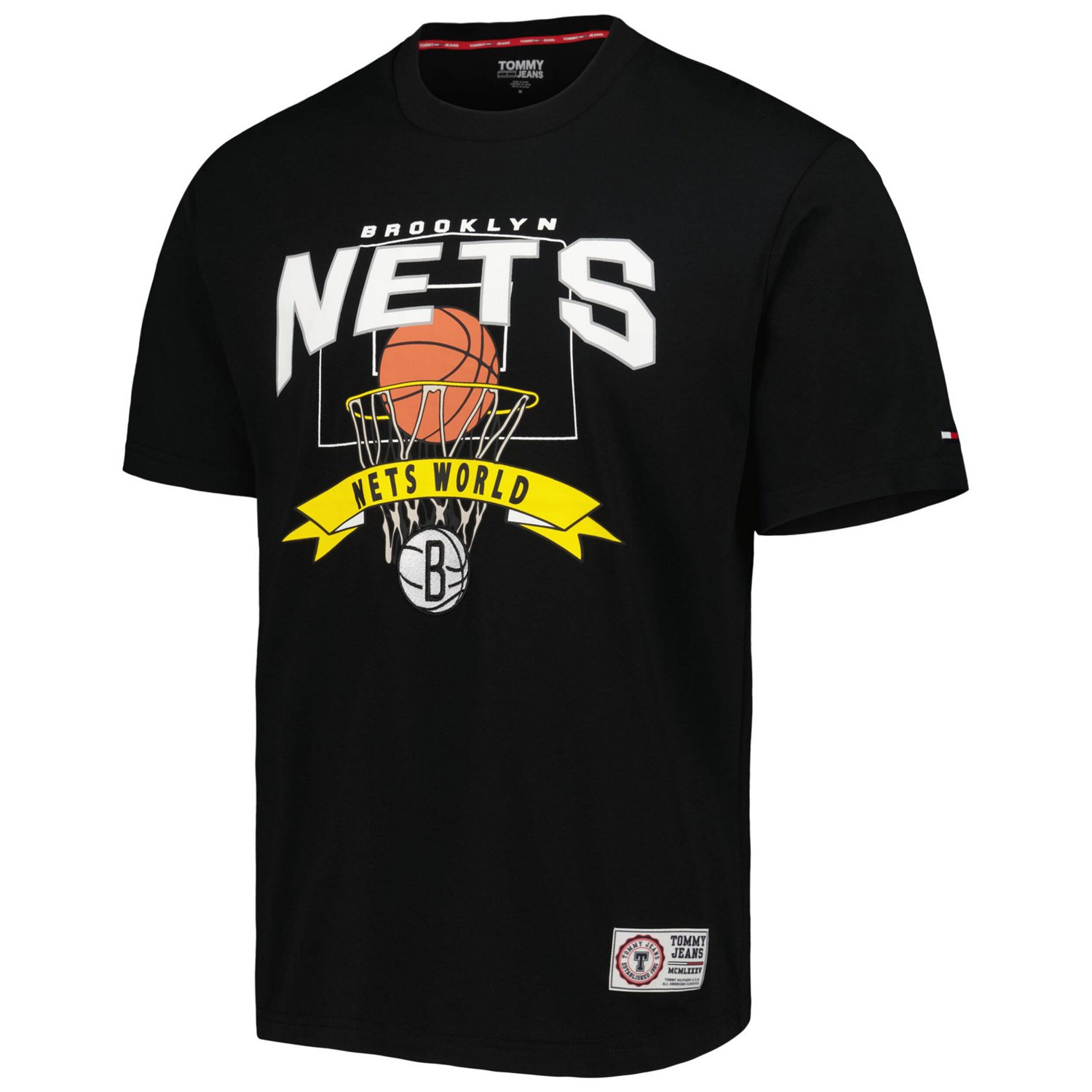 Tommy Jeans Brooklyn Nets Tim Backboard T-Shirt                                                                                  - view number 2