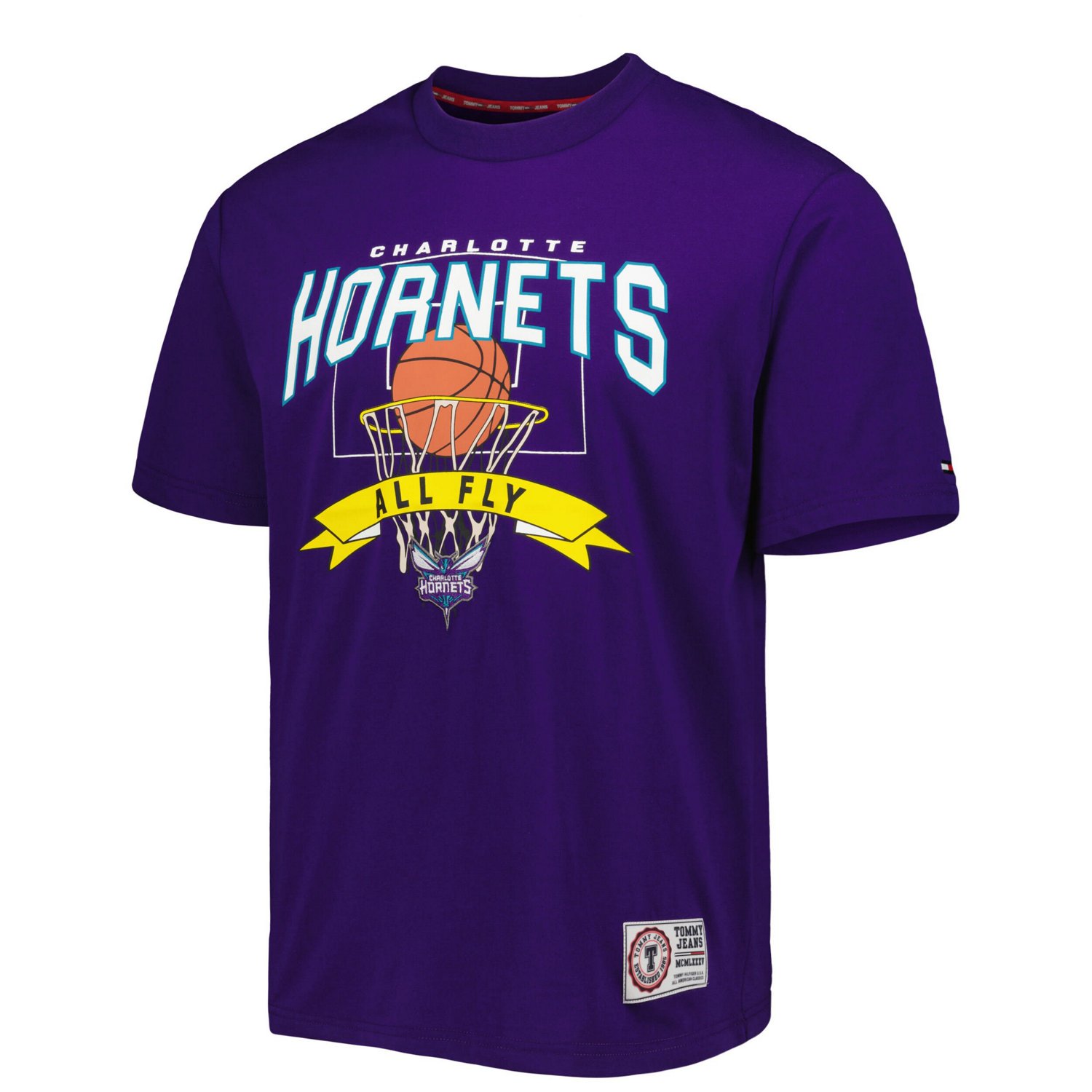 Tommy Jeans Charlotte Hornets Tim Backboard T-Shirt - view number 2
