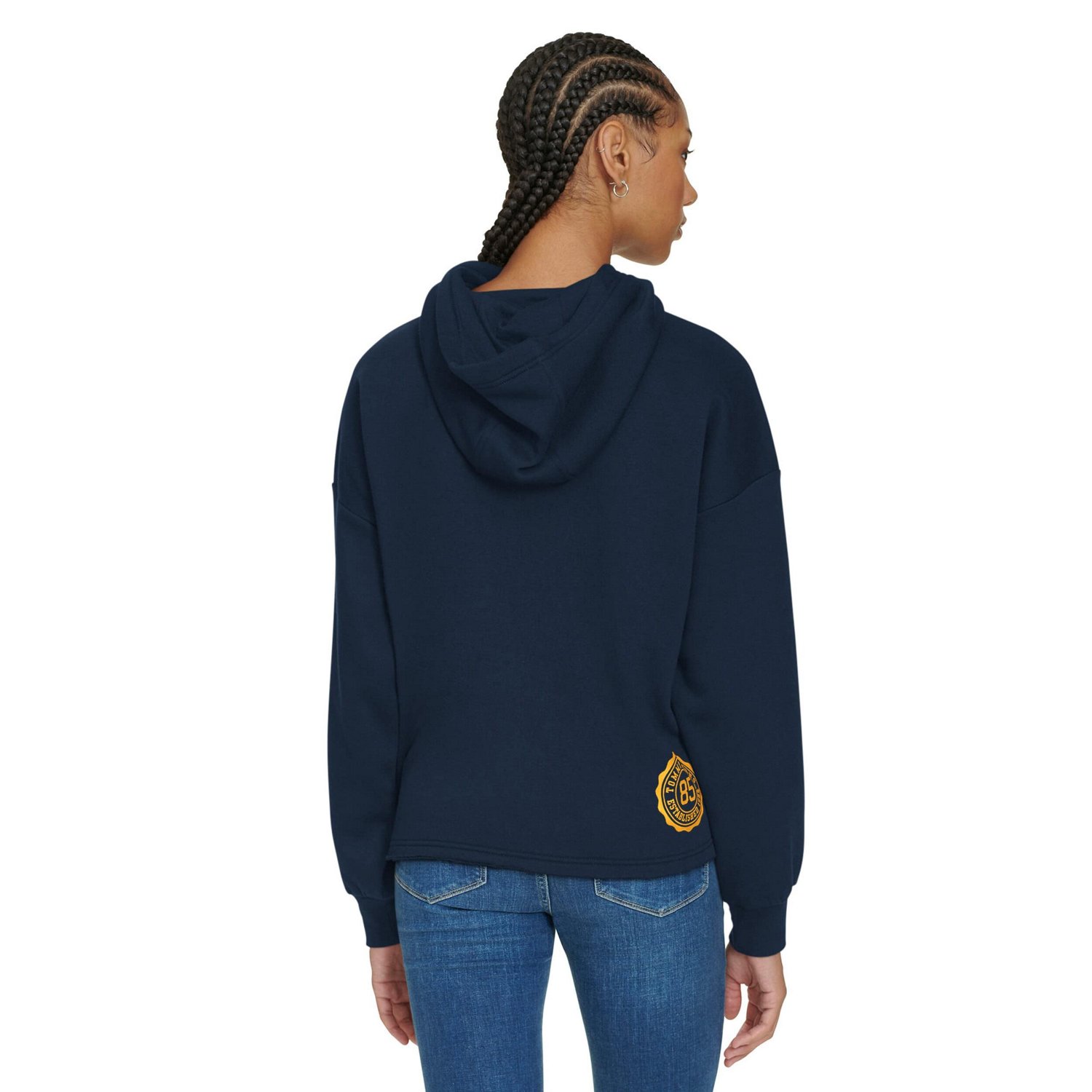 Tommy Jeans Denver Nuggets Stella Cropped Pullover Hoodie