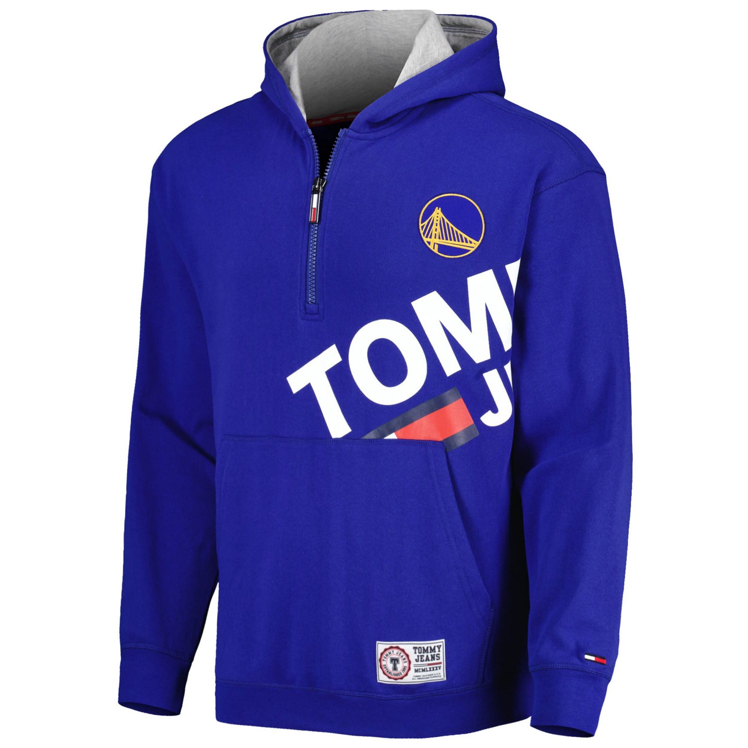 Tommy Jeans Golden State Warriors Bernard Half-Zip Hoodie                                                                        - view number 2