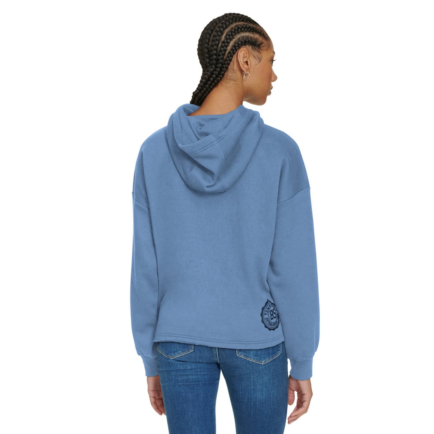 Tommy Jeans Light Memphis Grizzlies Stella Cropped Pullover Hoodie - view number 2