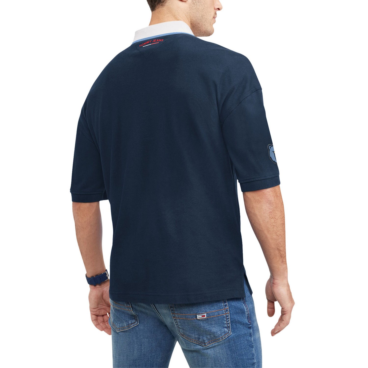 Tommy Jeans Memphis Grizzlies Stanley Pique Polo                                                                                 - view number 2