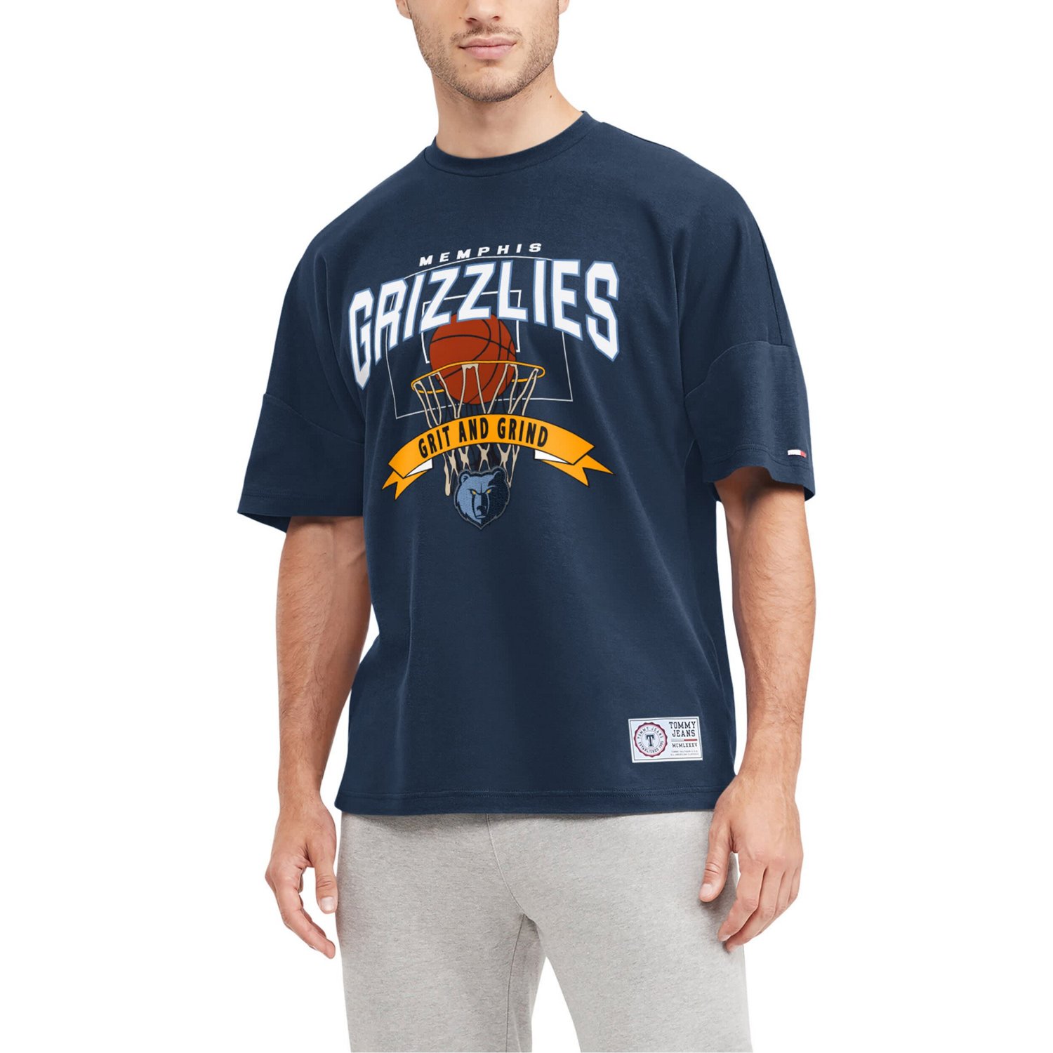 Tommy Jeans Memphis Grizzlies Tim Backboard T-Shirt                                                                              - view number 1