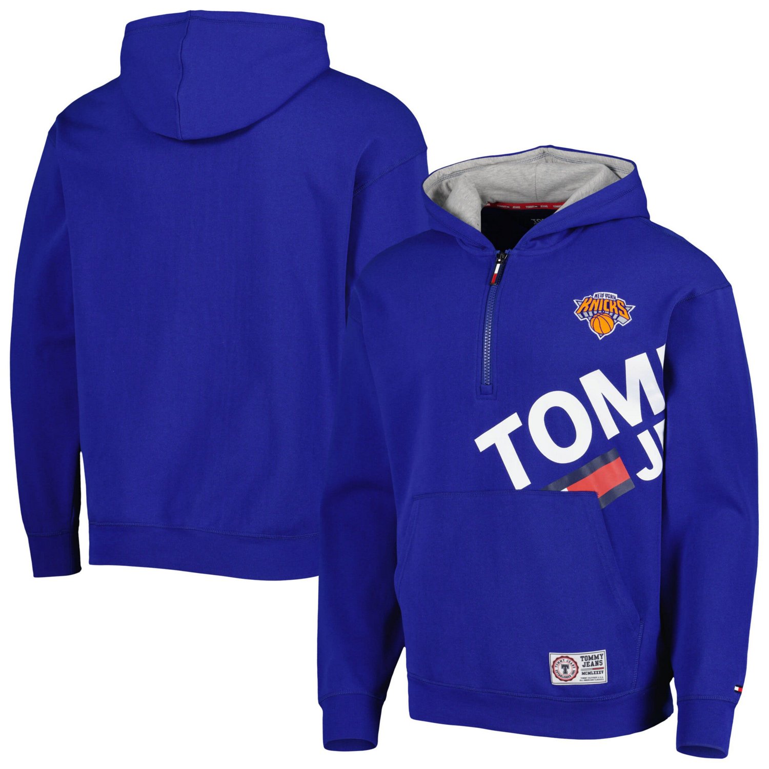Tommy Jeans New York Knicks Bernard Half-Zip Hoodie