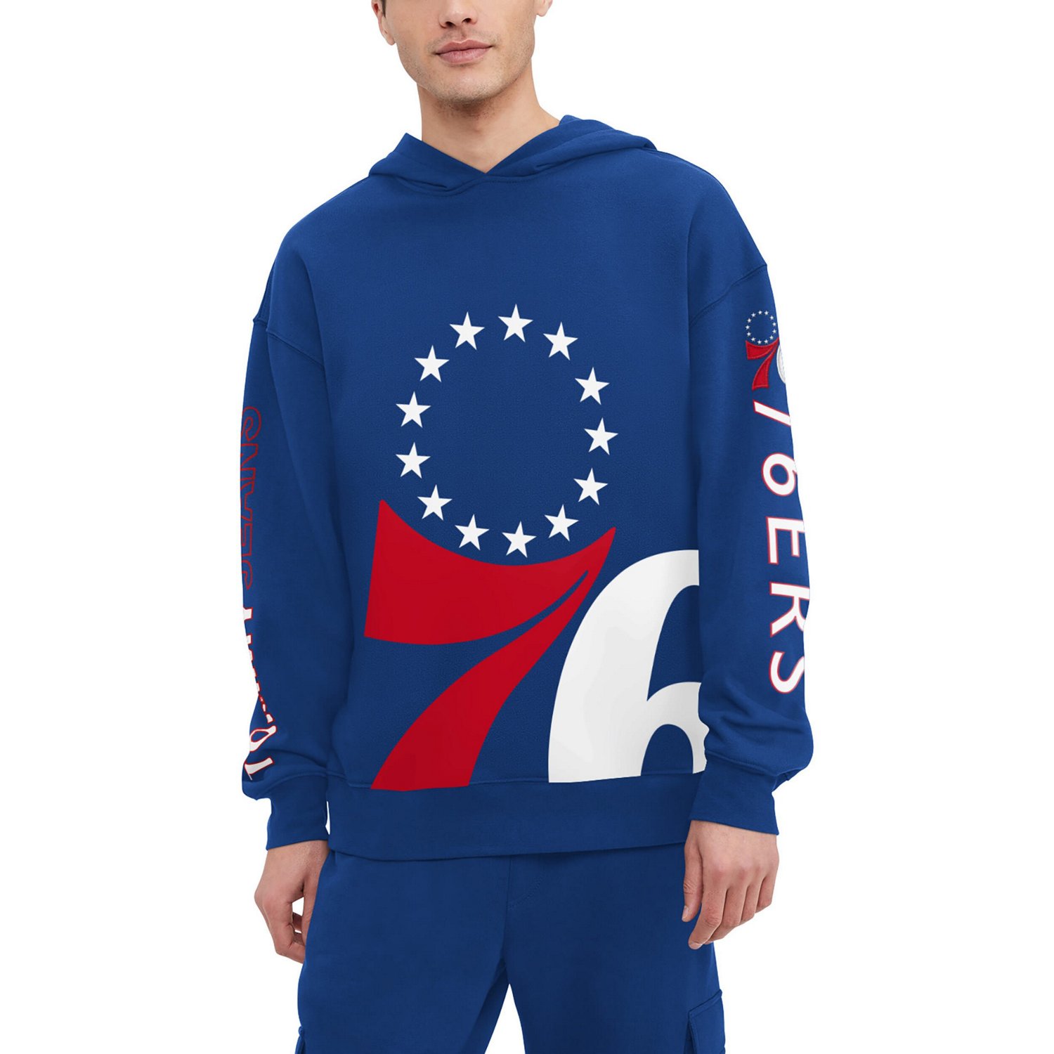 Tommy Jeans Philadelphia 76ers Kenny Pullover Hoodie                                                                             - view number 1