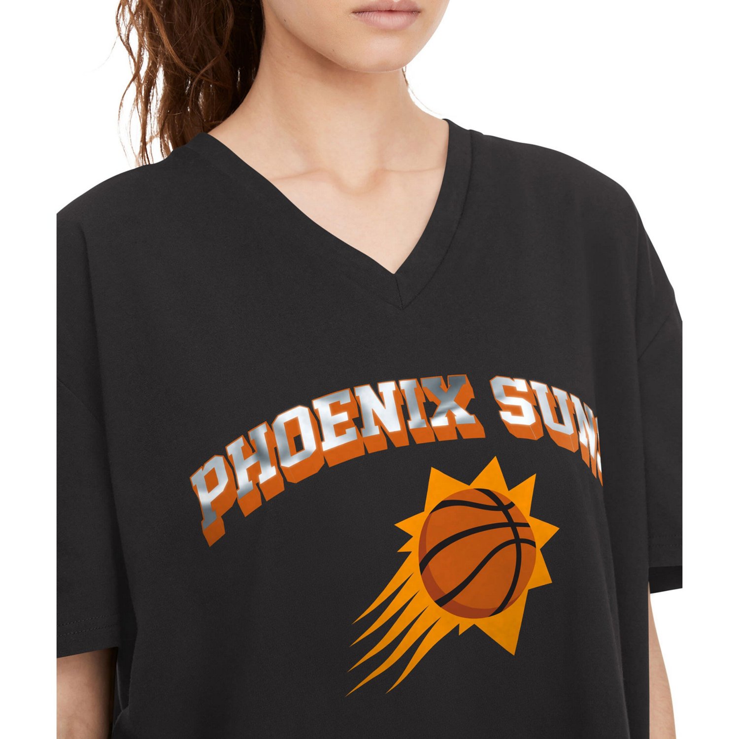 Tommy Jeans Phoenix Suns Ashley V-Neck T-Shirt - view number 3