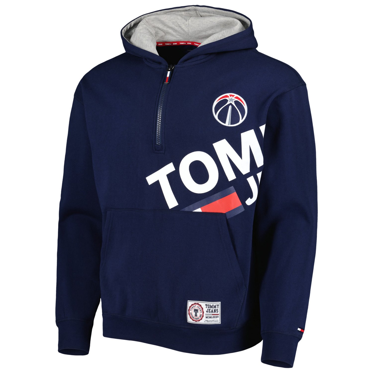 Tommy Jeans Washington Wizards Bernard Half-Zip Hoodie                                                                           - view number 2