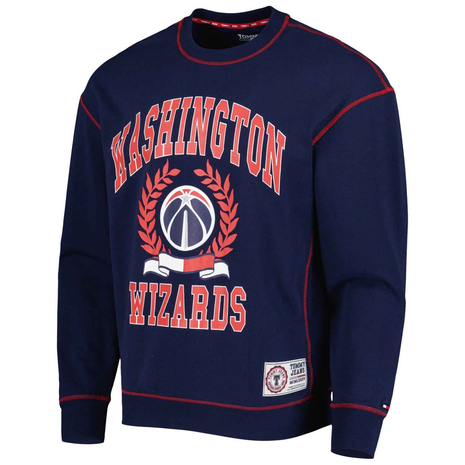 Tommy Jeans Washington Wizards Peter French Terry Pullover Sweatshirt                                                            - view number 2