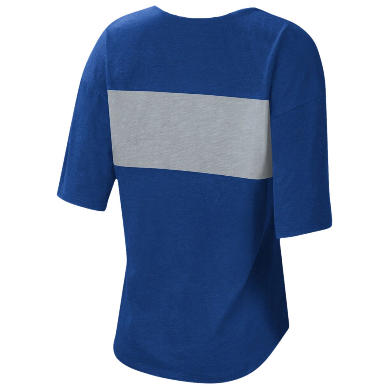Touch /Gray Los Angeles Dodgers Lead Off Notch Neck T-Shirt                                                                      - view number 3