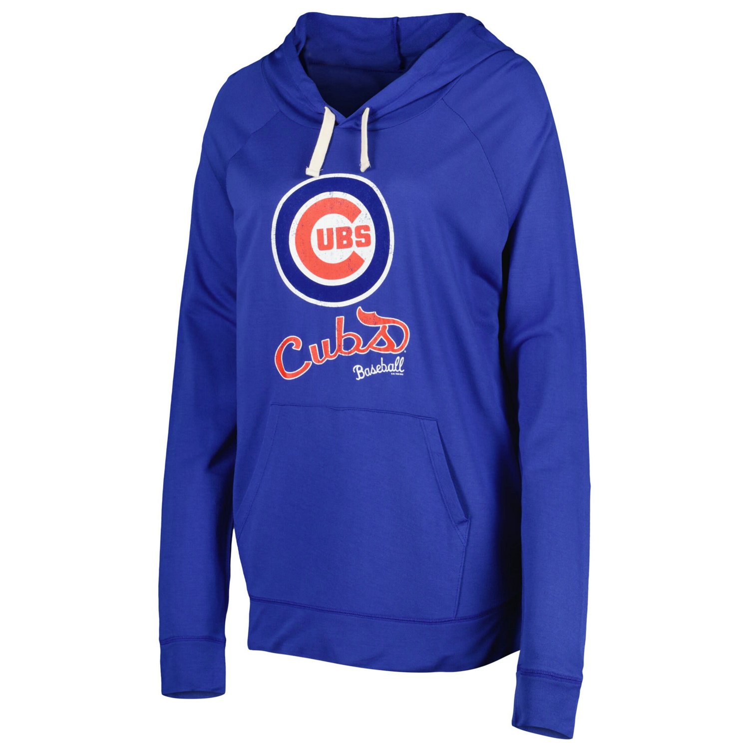 Touch Chicago Cubs Pre-Game Raglan Pullover Hoodie