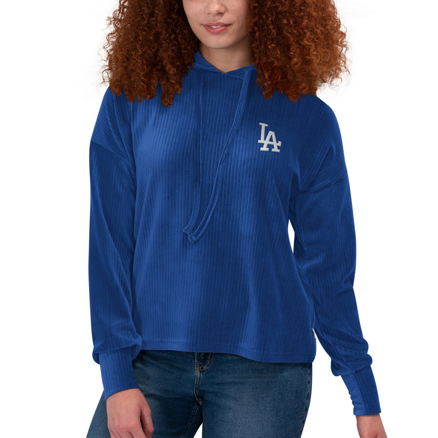 Touch Los Angeles Dodgers End Line Pullover Hoodie