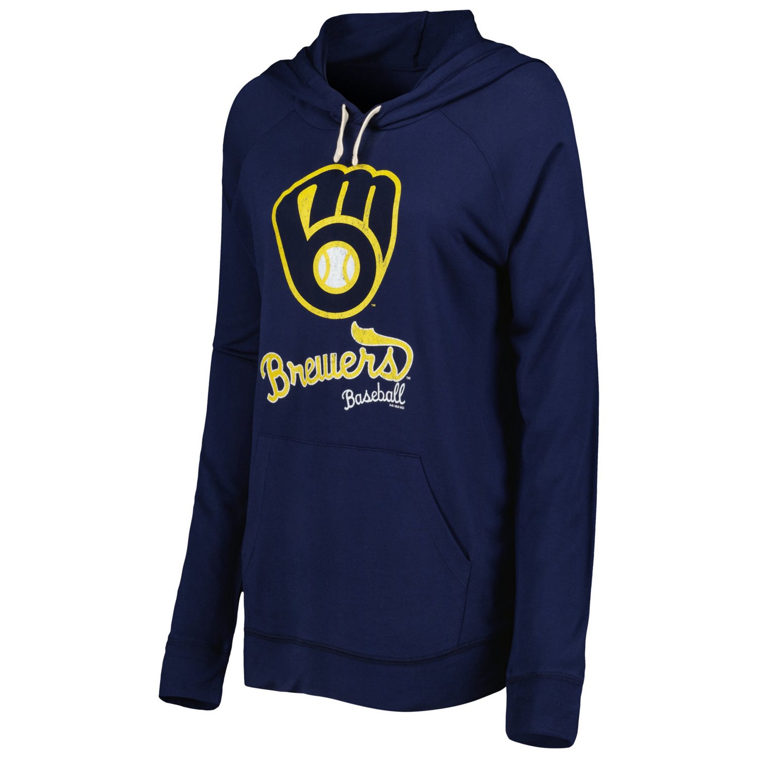 Touch Milwaukee Brewers Pre-Game Raglan Pullover Hoodie - view number 2