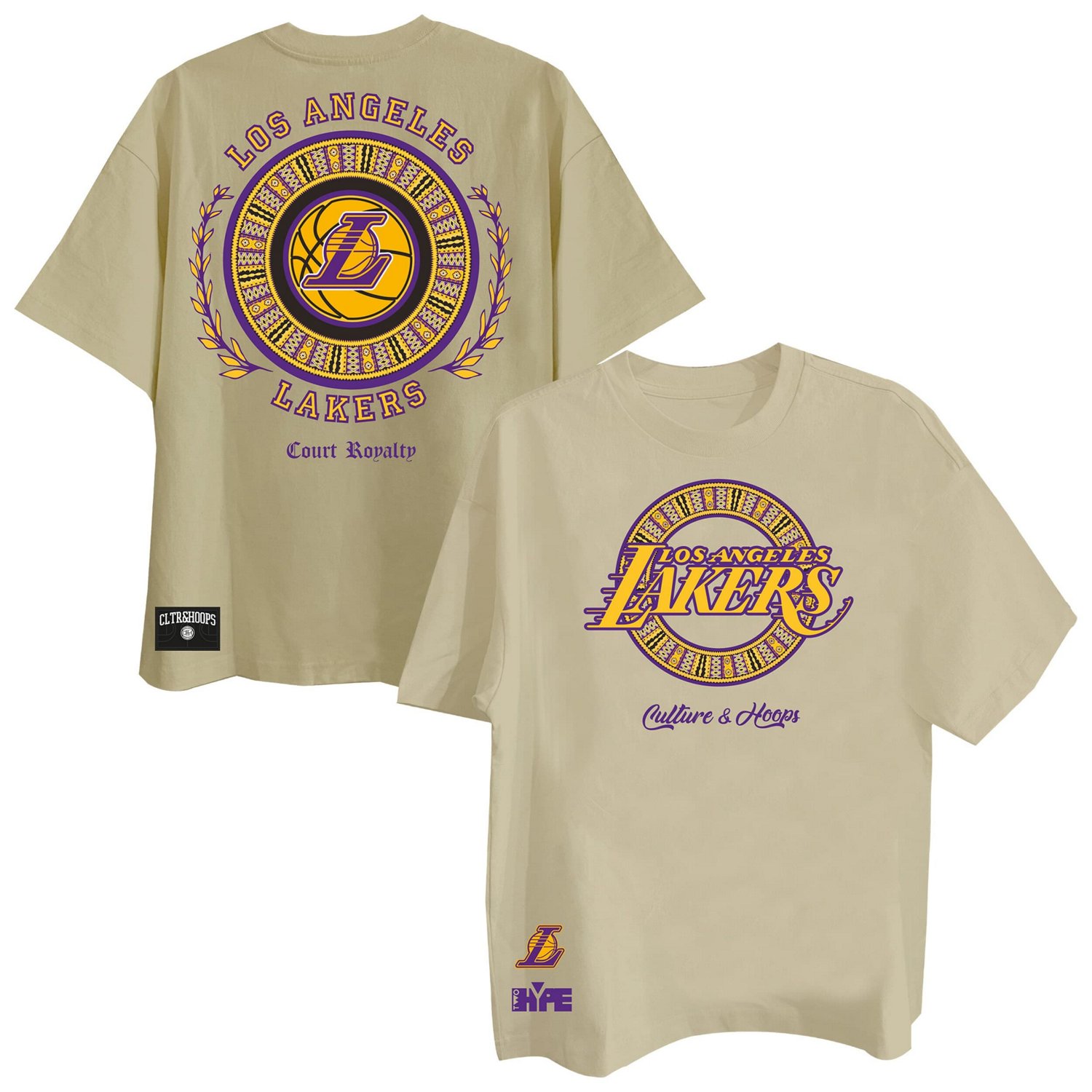 Two Hype Los Angeles Lakers Worldwide Collection Premium T-Shirt