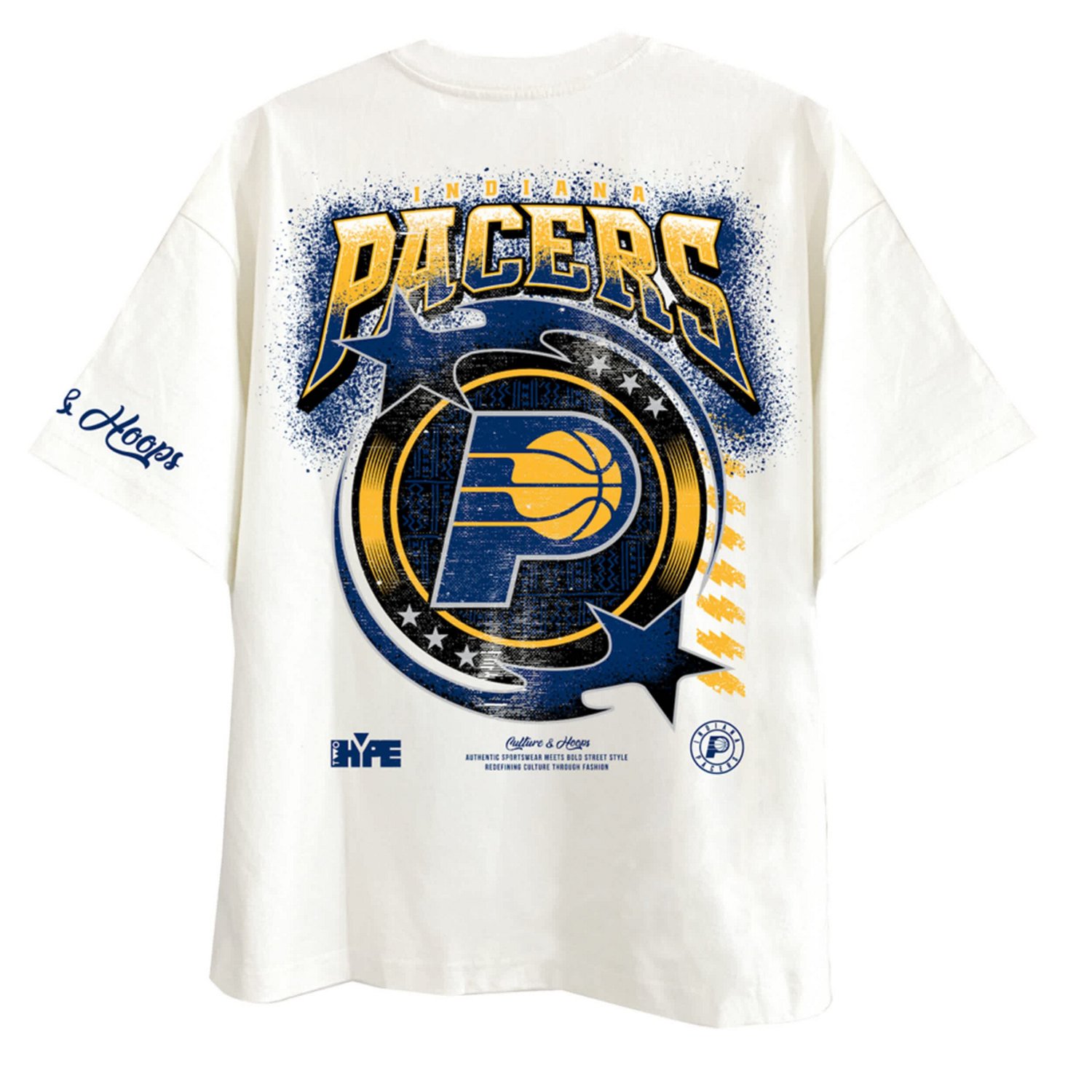 Two Hype Off Indiana Pacers Drip  Dime Collection Premium T-Shirt - view number 3