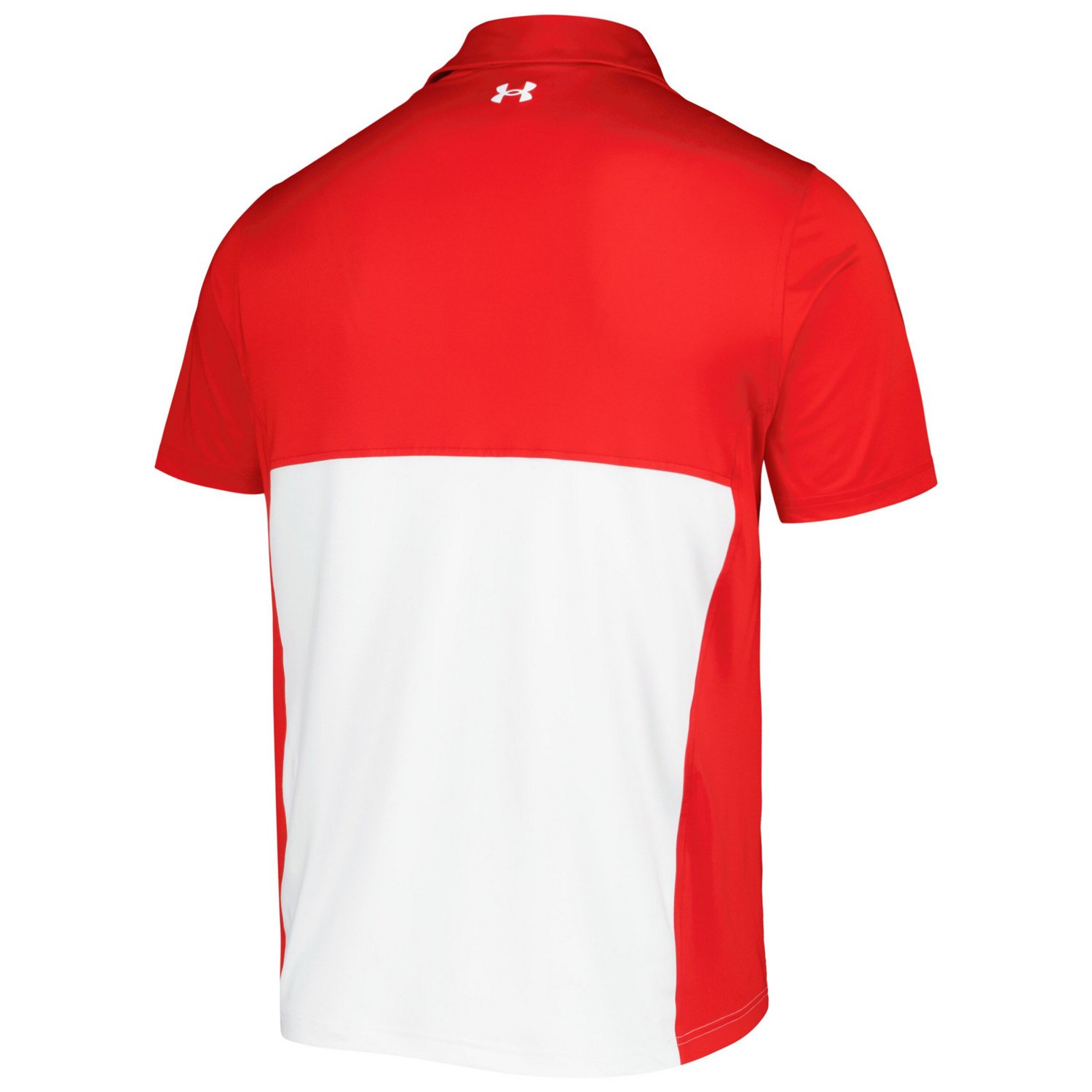 Under Armour /White Maryland Terrapins Green Blocked Polo Performance Polo - view number 3