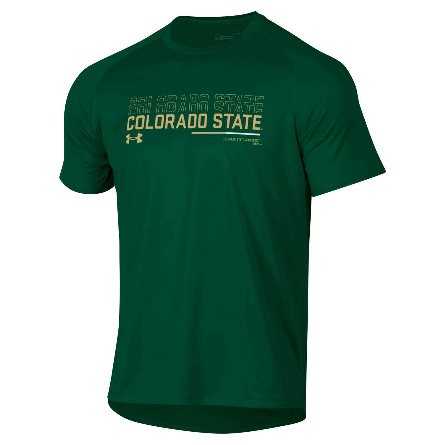 Under Armour Colorado State Rams Sideline Tech Performance T-Shirt - view number 2