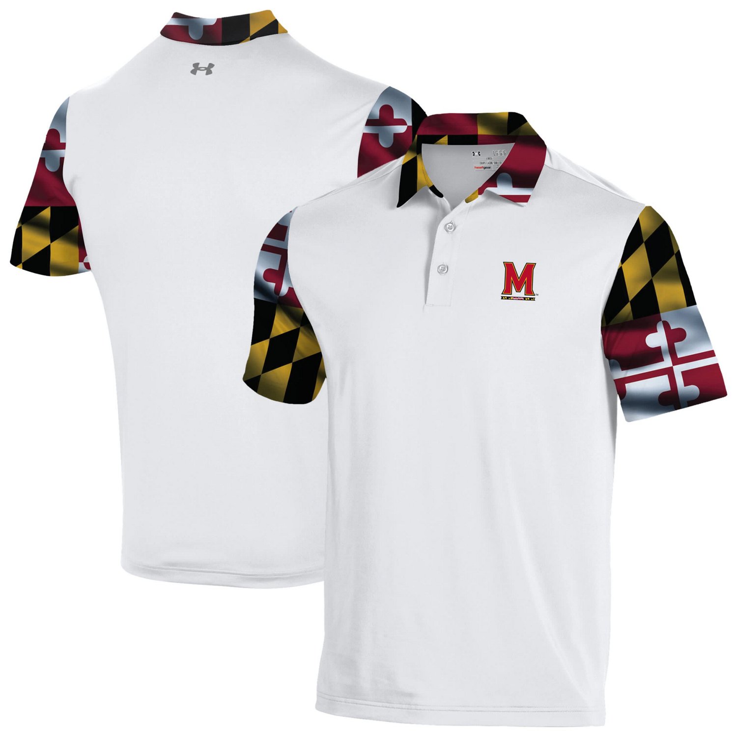 Under Armour Maryland Terrapins Gameday Armourfuse Polo