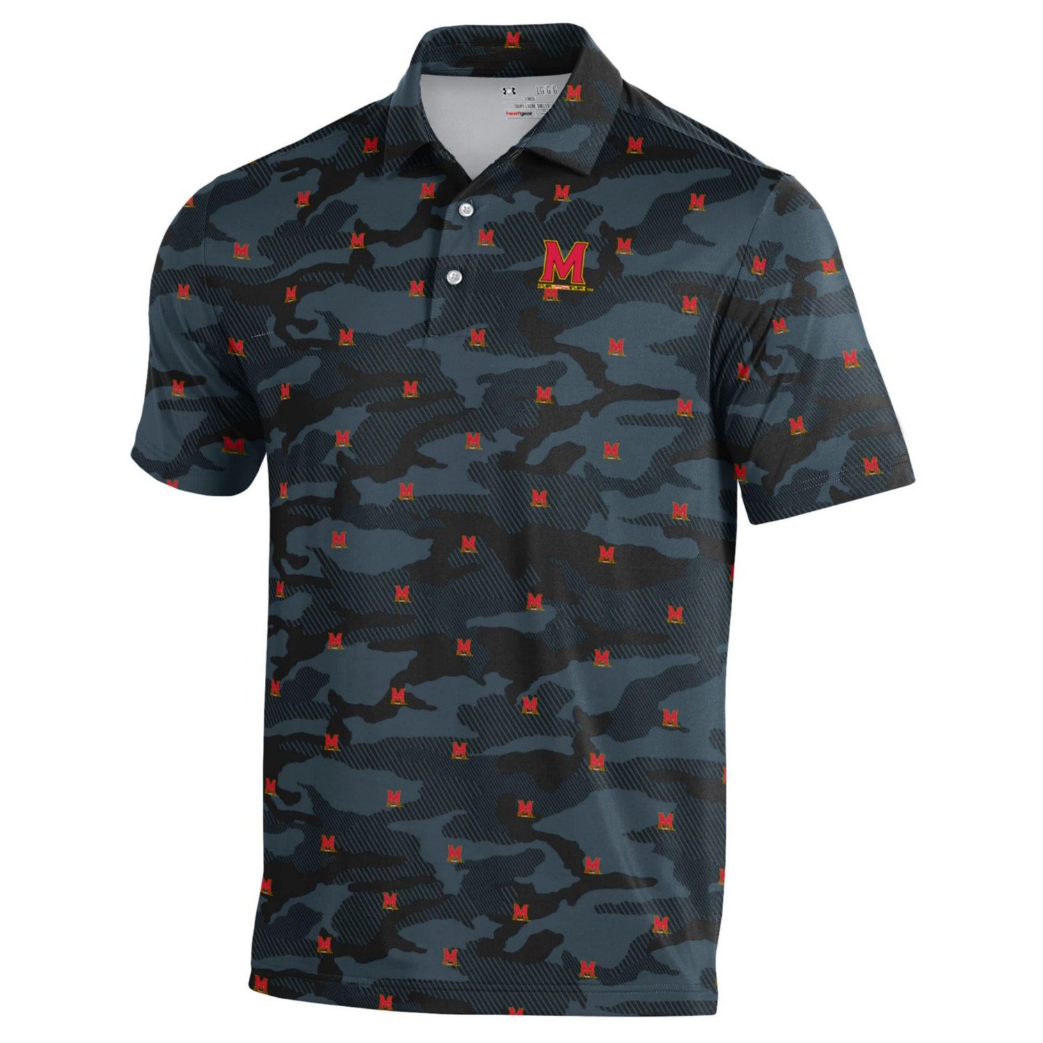 Under Armour Maryland Terrapins Gameday Armourfuse Polo - view number 2
