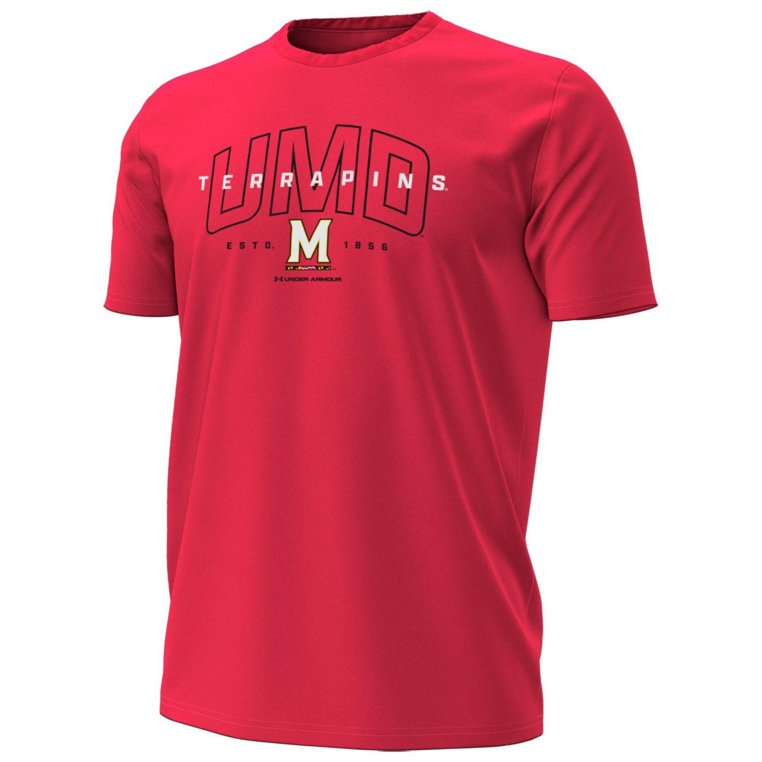 Under Armour Maryland Terrapins Overlay Performance T-Shirt - view number 2