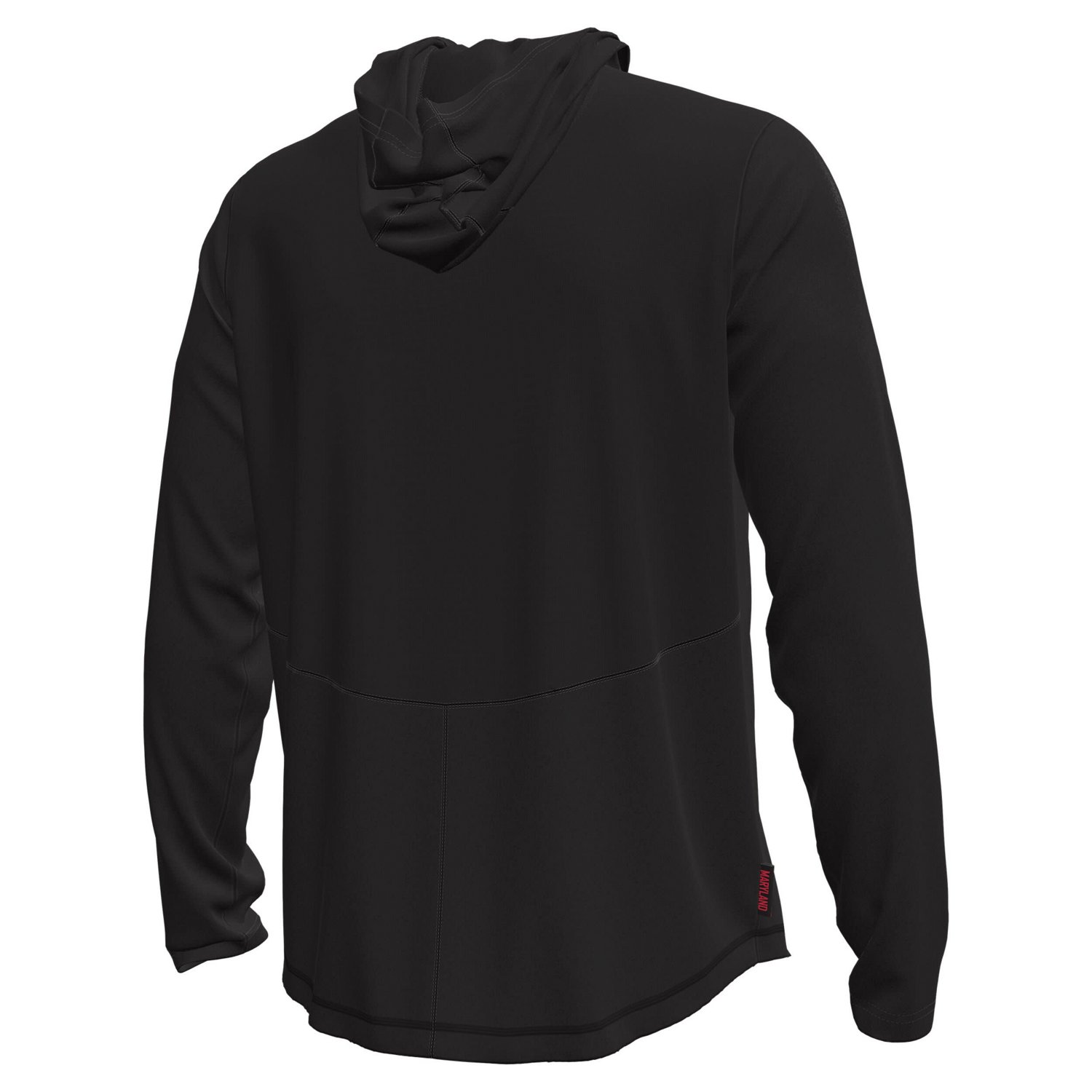 Under Armour Maryland Terrapins Sideline Knockout Long-Sleeve Hooded T-Shirt - view number 3