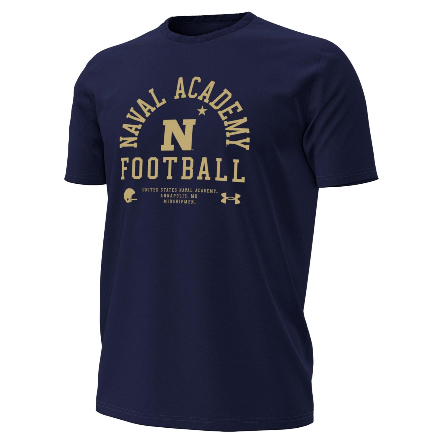 Under Armour Midshipmen 2025 Sideline Football Performance T-Shirt - view number 2