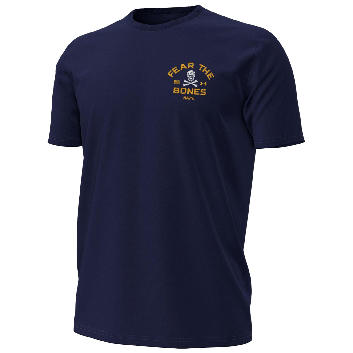 Under Armour Midshipmen Distressed Jolly Rogers T-Shirt - view number 2