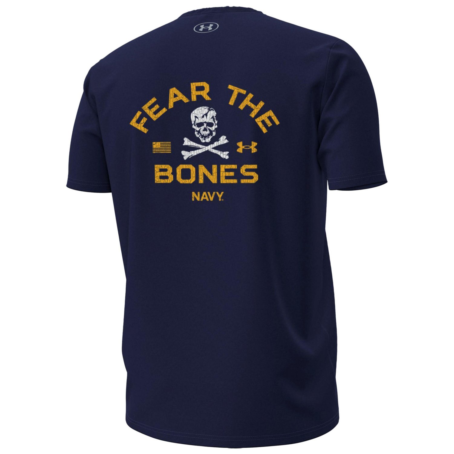Under Armour Midshipmen Distressed Jolly Rogers T-Shirt - view number 3