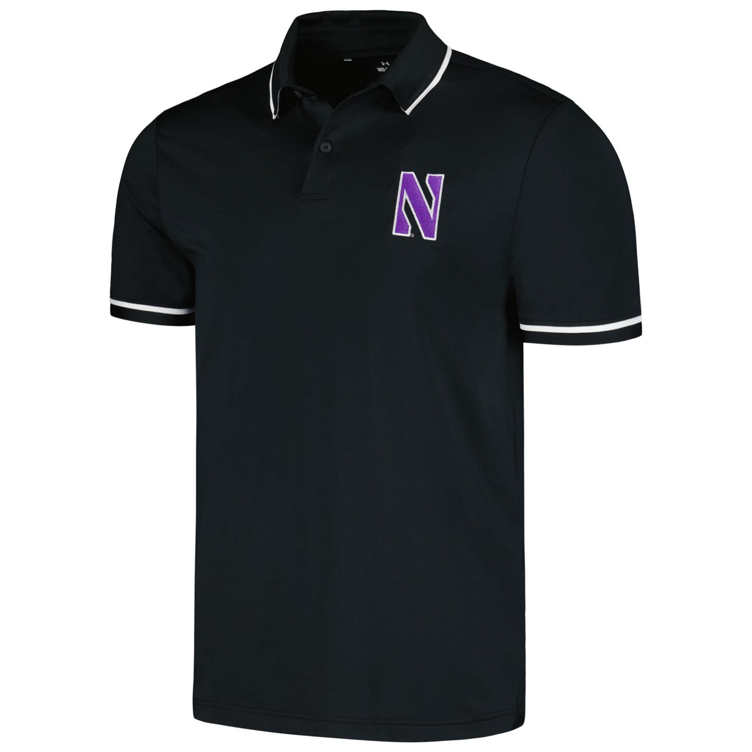 Under Armour Northwestern Wildcats T2 Tipped Performance Polo - view number 2