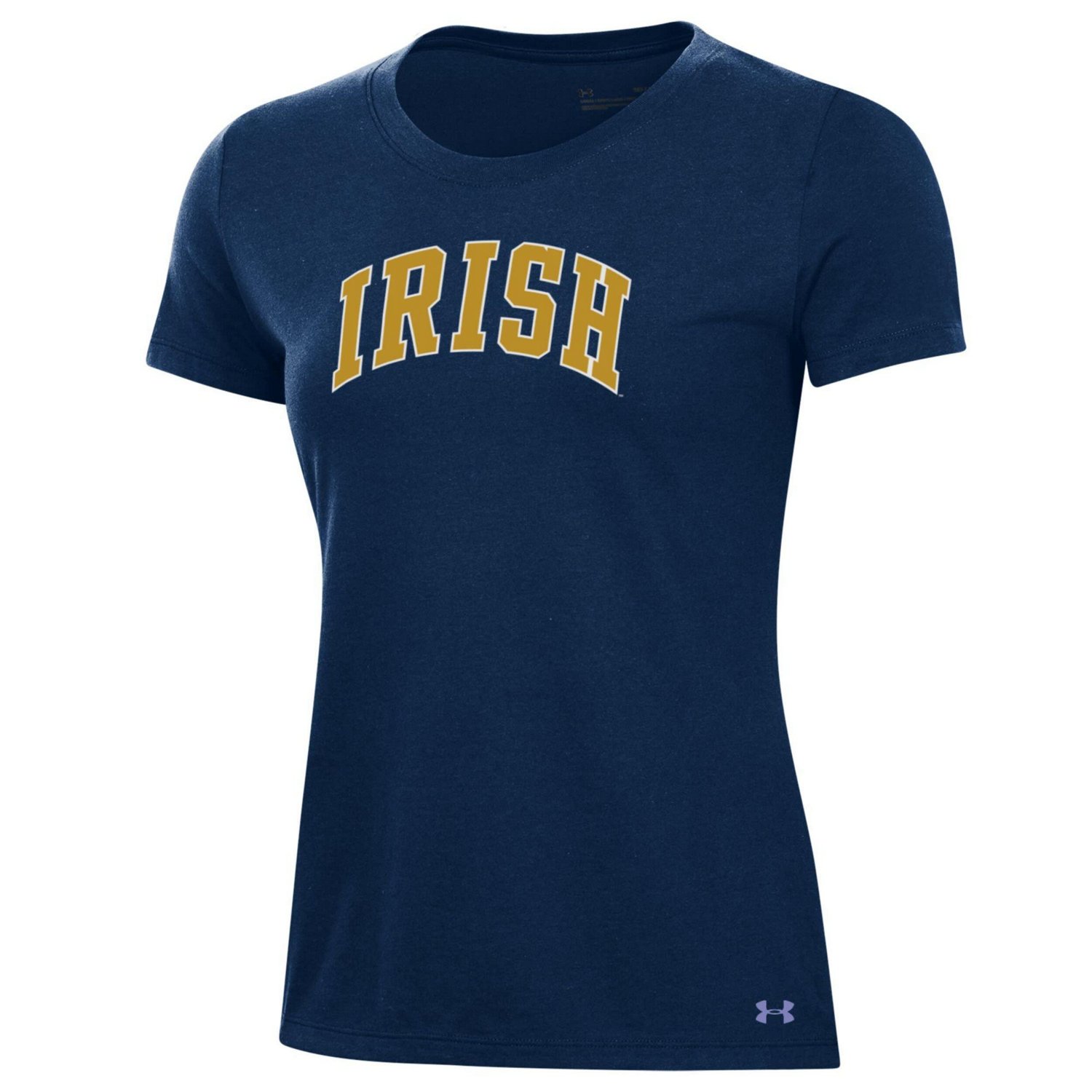 Under Armour Notre Dame Fighting Irish Essentials 2-Hit Performance T-Shirt - view number 2