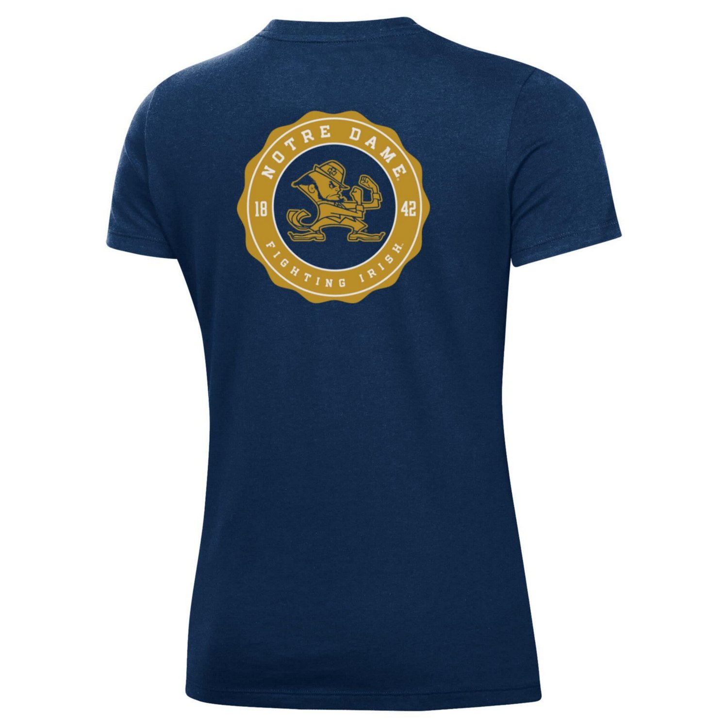 Under Armour Notre Dame Fighting Irish Essentials 2-Hit Performance T-Shirt - view number 3